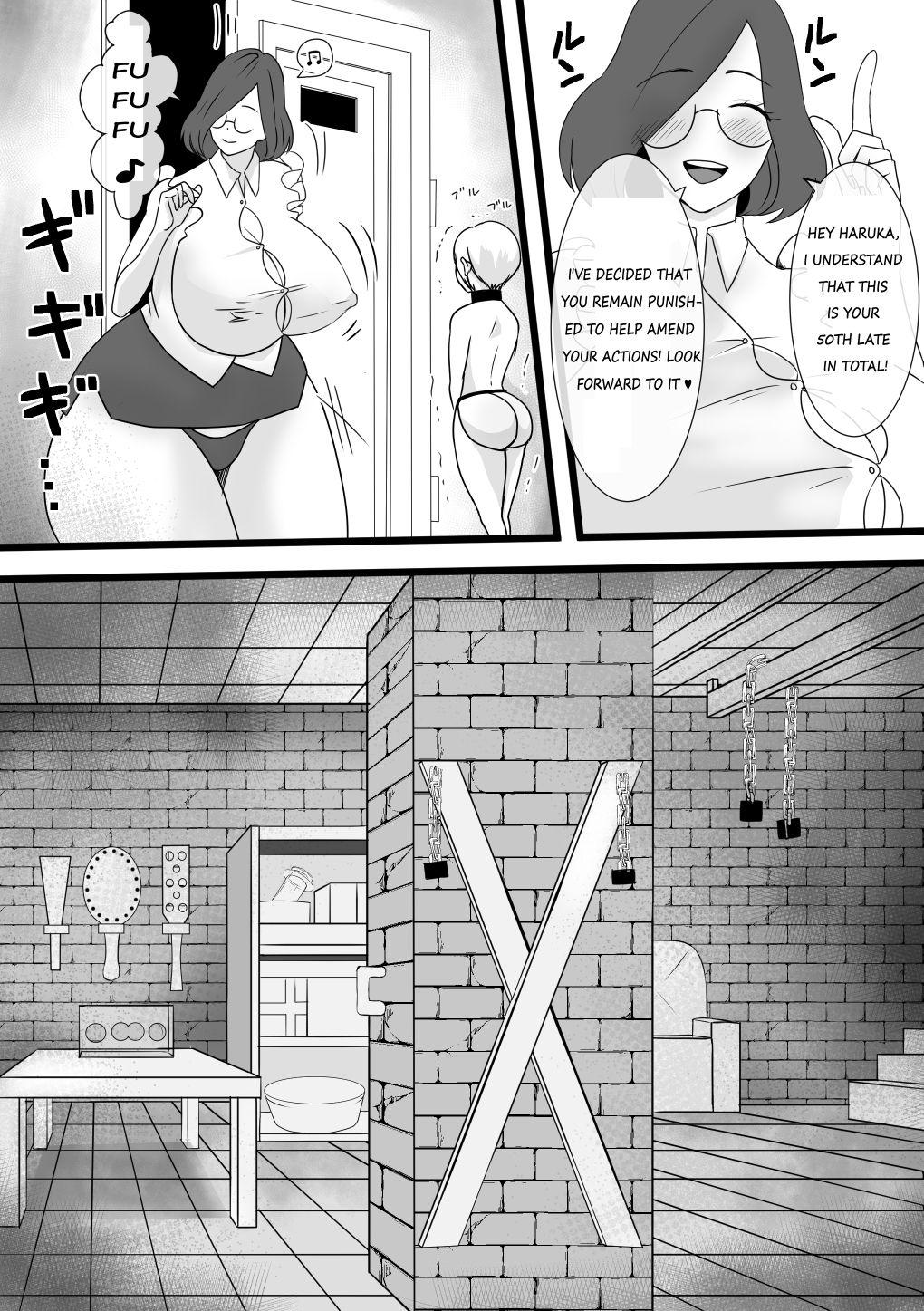 Weird Haruka-kun no Oshioki na Hibi 4 - Original Lesbian Porn - Page 3