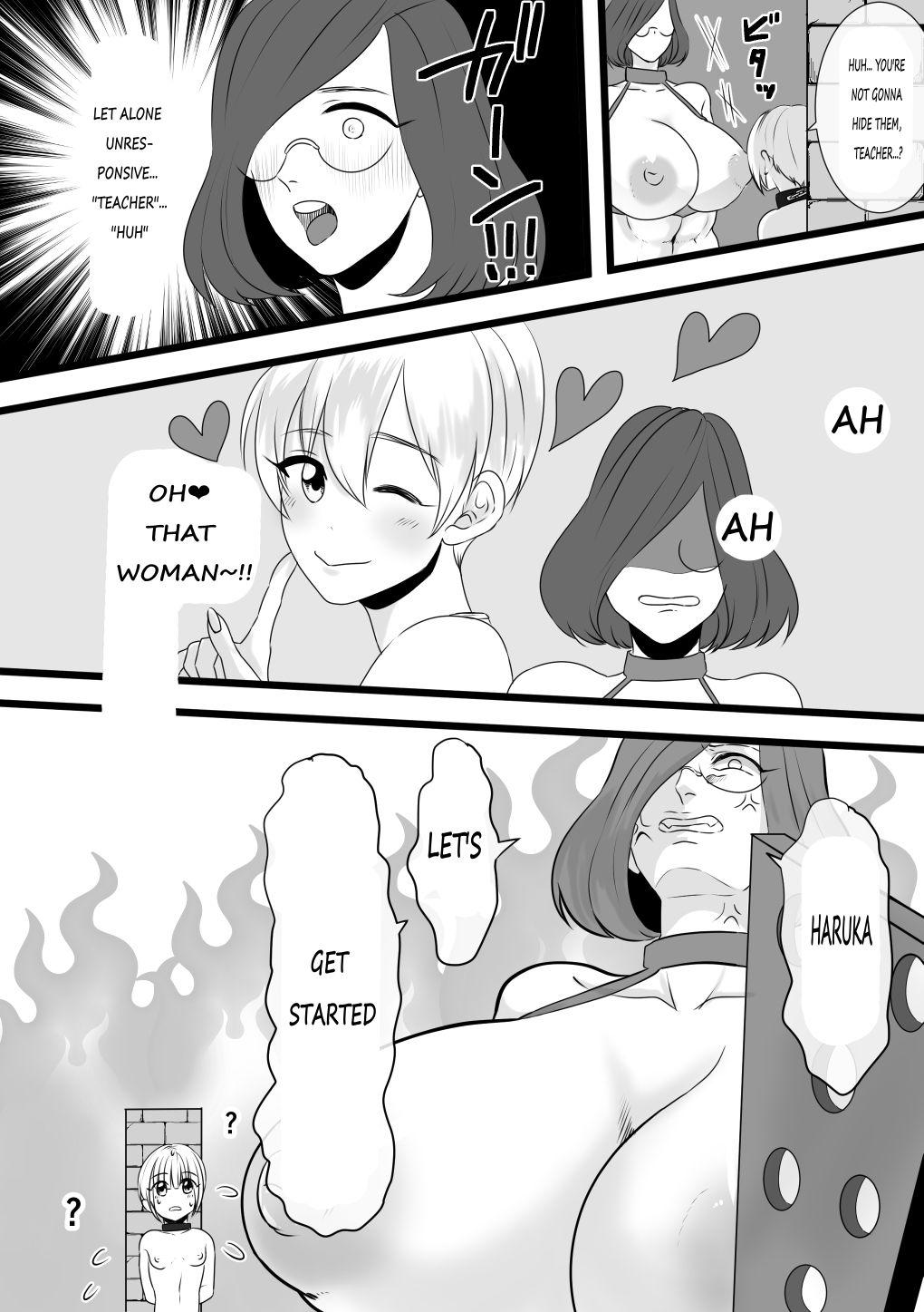 Weird Haruka-kun no Oshioki na Hibi 4 - Original Lesbian Porn - Page 7