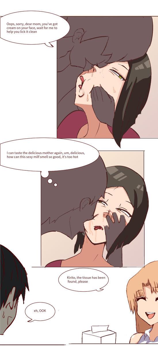 Kirito and Asuna's mother 16