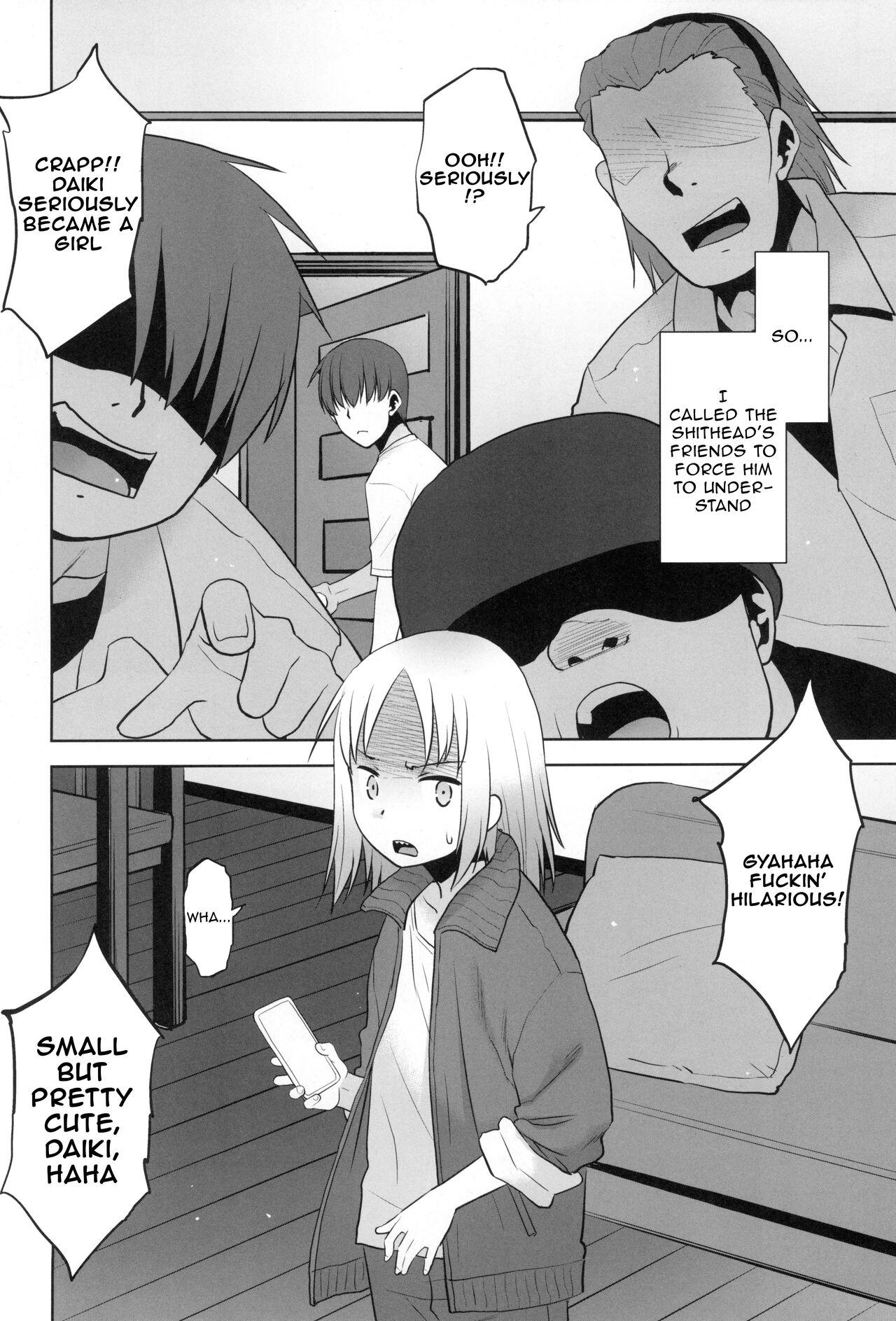 Sloppy Uchi no Aniki ga Onna no ko ni natta kara Minna de Mawasou ze! - Original Calcinha - Page 3