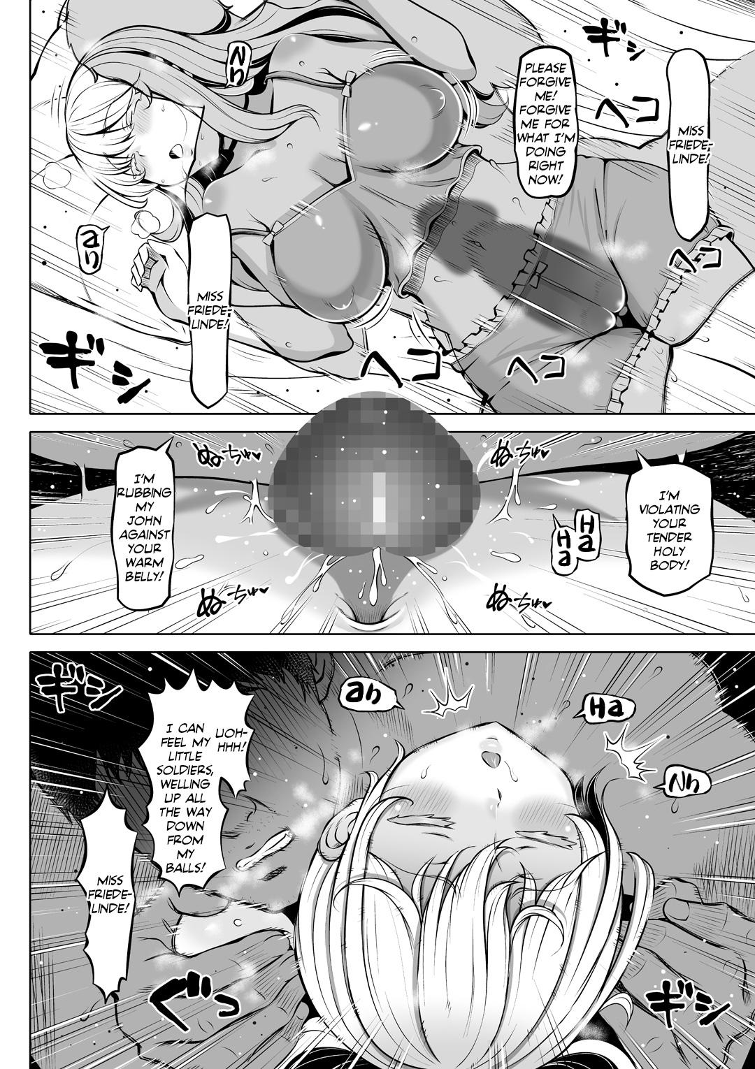 Real Amateur Porn [Nemuneko] Madoromi no Seijo ~Iyashi no Seiketsu~ | Sleeping Saintess's Relief Hole! [English] [Team Rabu2] - Original No Condom - Page 13