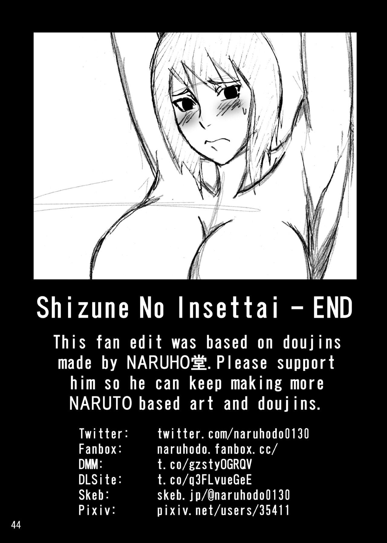 White Girl Shizune no Insettai | Shizune's Lewd Reception-Party - Naruto Publico - Page 45