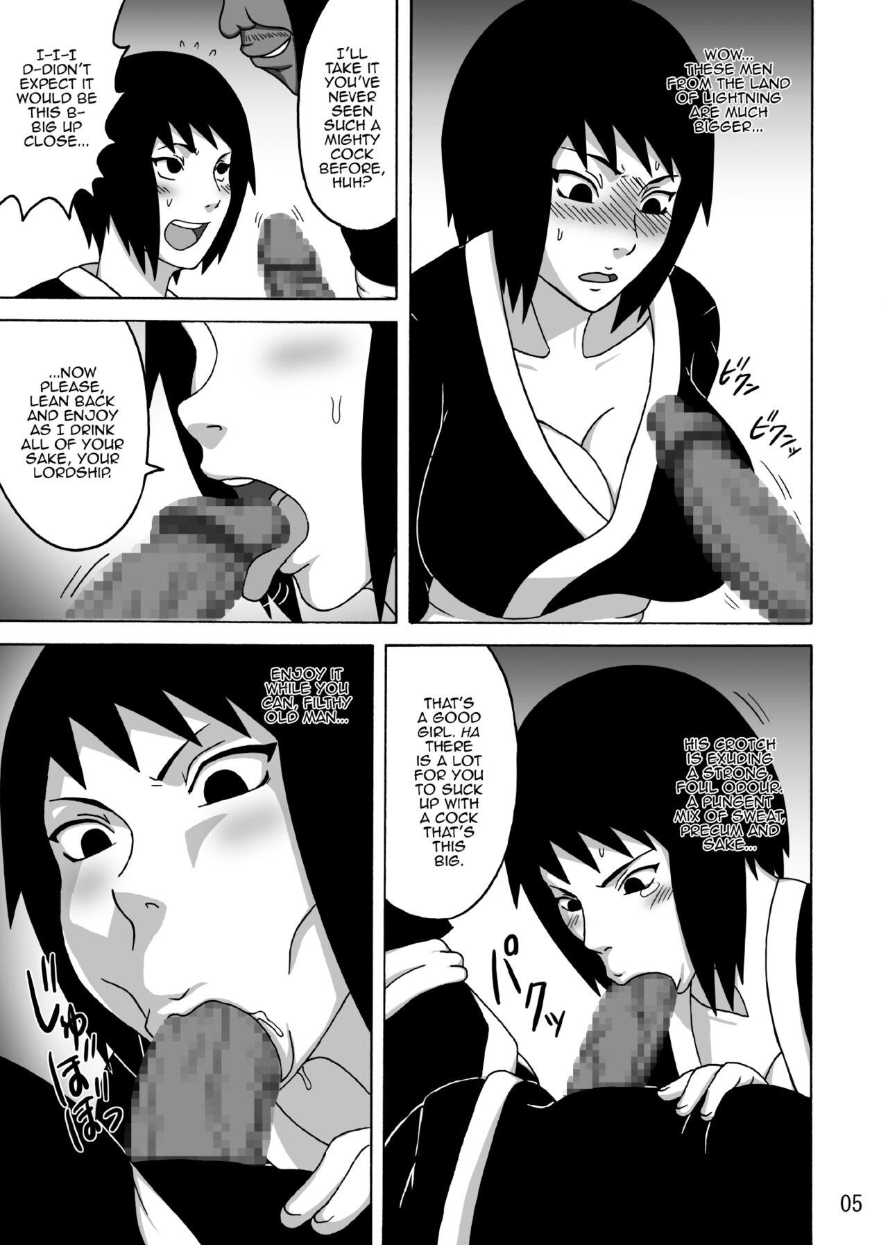 White Girl Shizune no Insettai | Shizune's Lewd Reception-Party - Naruto Publico - Page 6