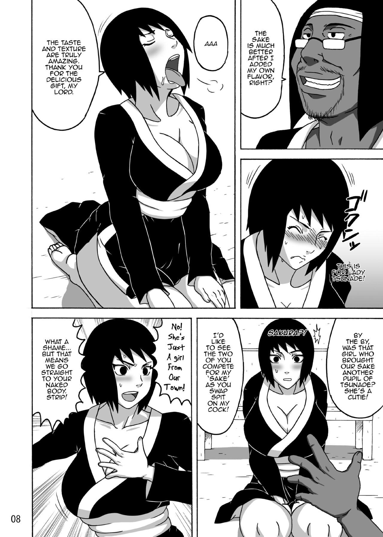 White Girl Shizune no Insettai | Shizune's Lewd Reception-Party - Naruto Publico - Page 9
