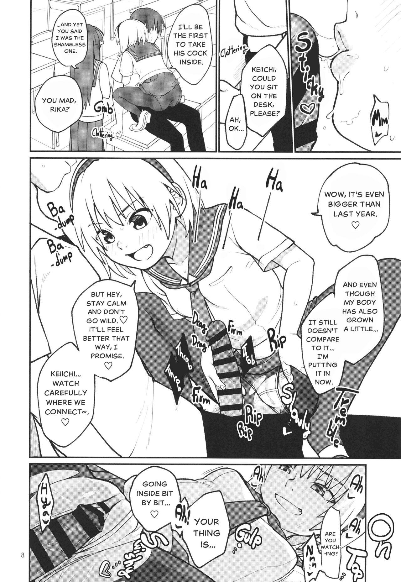 Boku ga!'`Watashi ga!'`Ichiban eroinodesu!'`Desu wa!' | "I am The..." "I'm The..." "Lewdest!" "Right!?" "Am I Not!?" 10