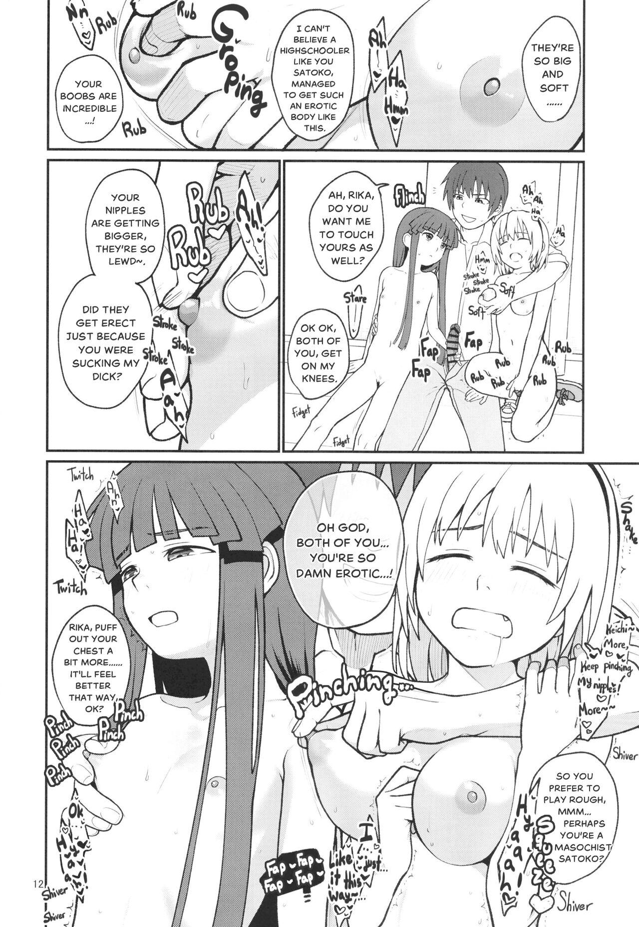 Boku ga!'`Watashi ga!'`Ichiban eroinodesu!'`Desu wa!' | "I am The..." "I'm The..." "Lewdest!" "Right!?" "Am I Not!?" - Page 14