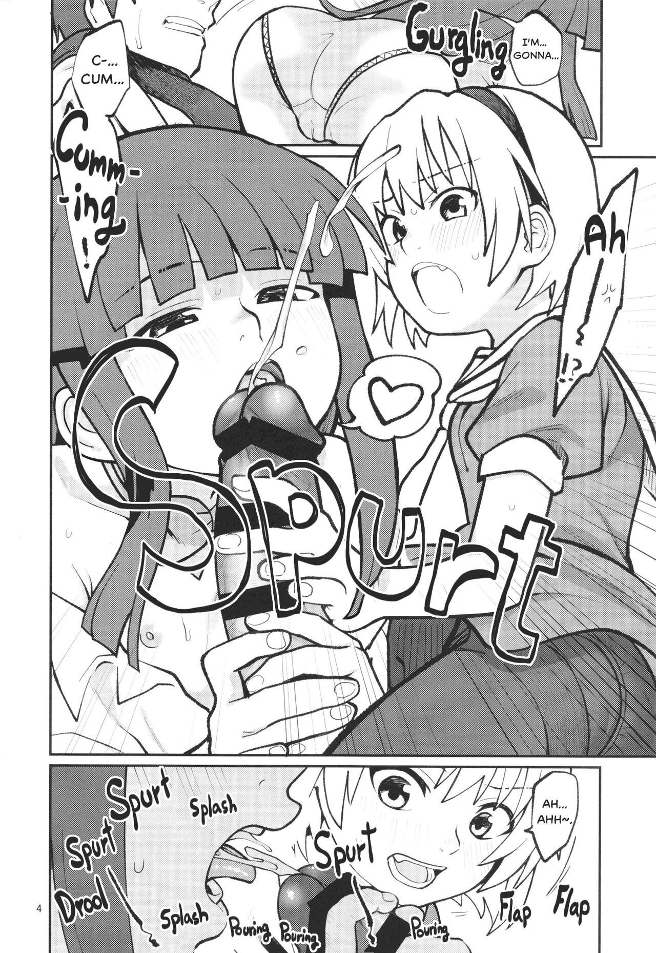 Boku ga!'`Watashi ga!'`Ichiban eroinodesu!'`Desu wa!' | "I am The..." "I'm The..." "Lewdest!" "Right!?" "Am I Not!?" 6