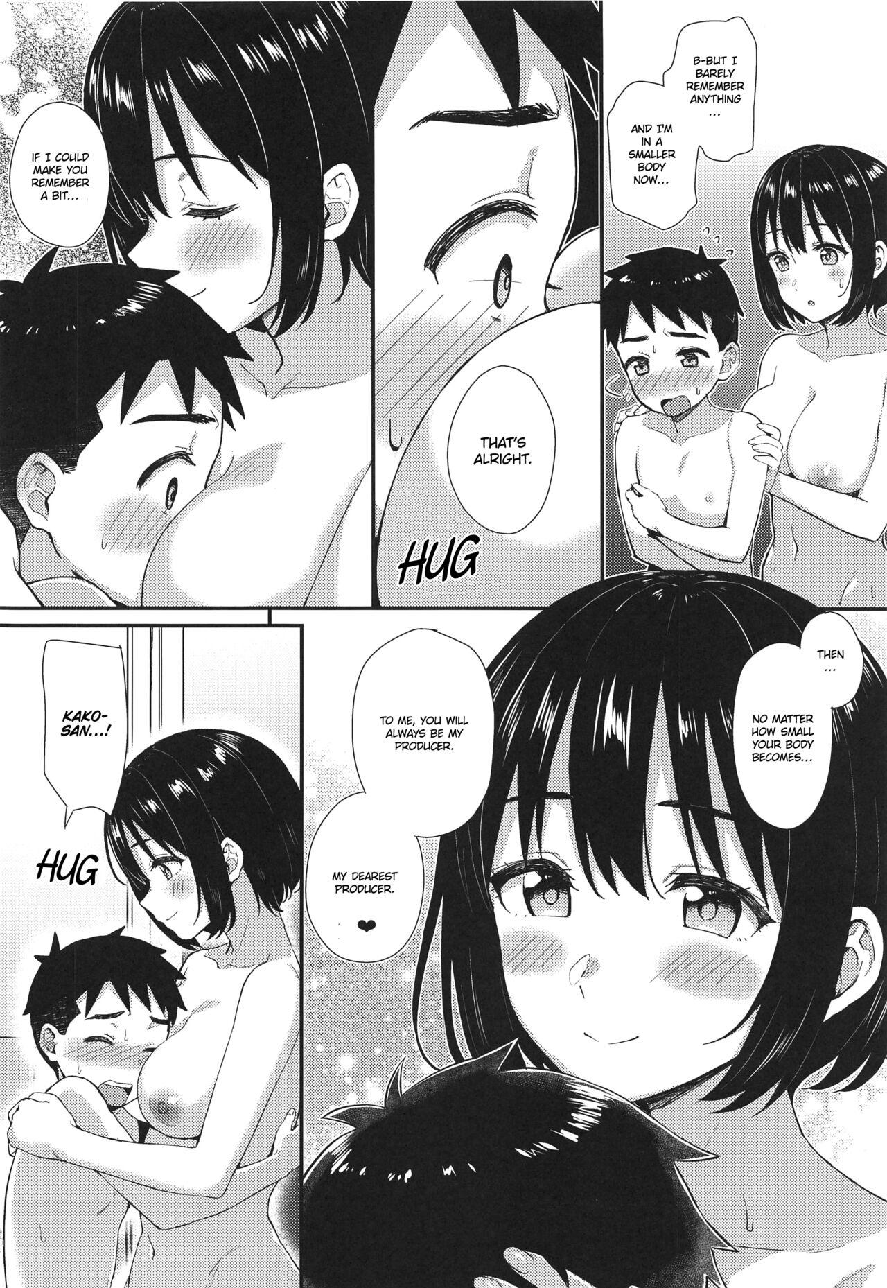 Real Amatuer Porn Kako-san to Shota P - The idolmaster Sentones - Page 11