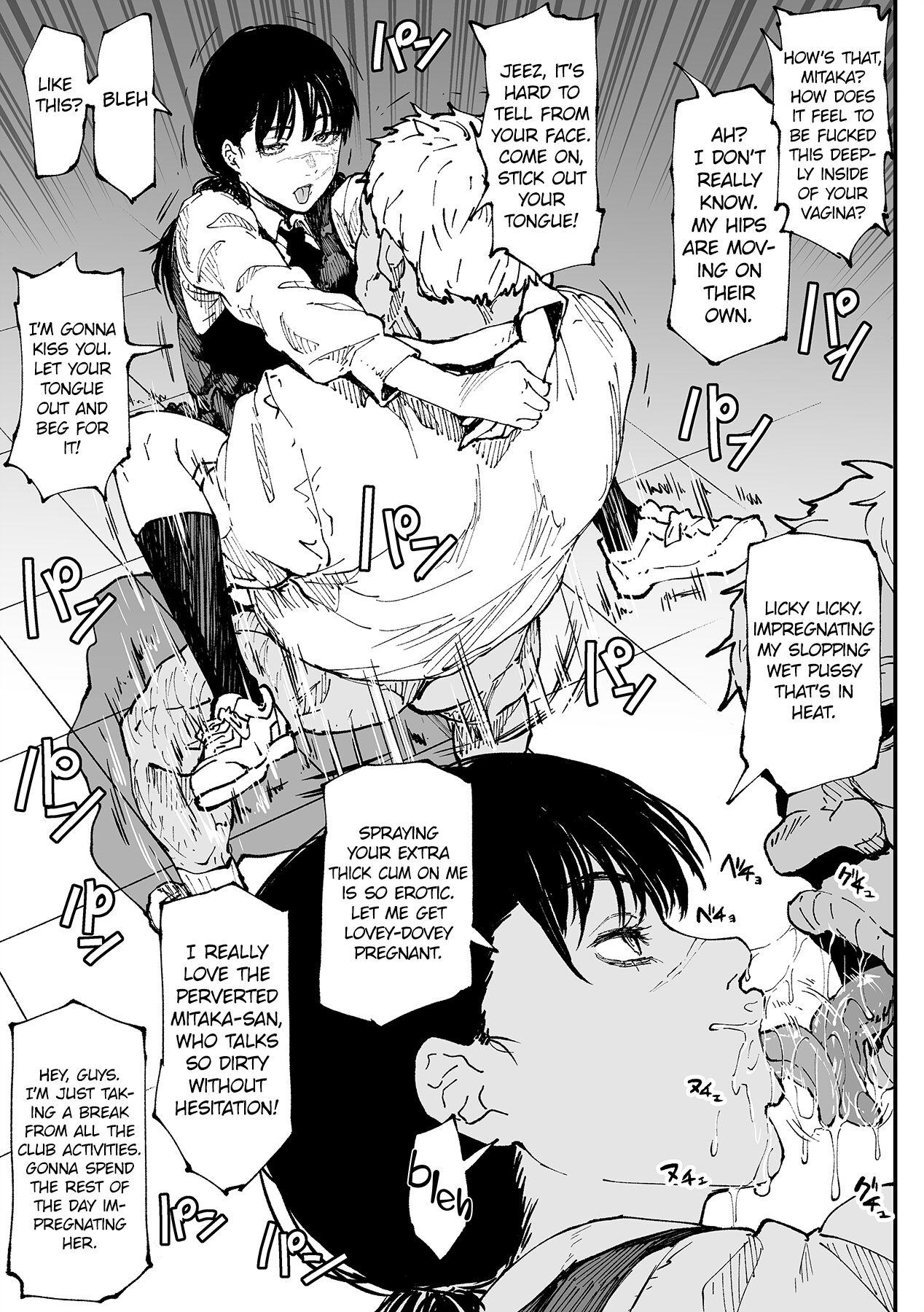 Venezolana Mitaka-san Does Her Best to Make you Hers - Chainsaw man Collar - Page 4