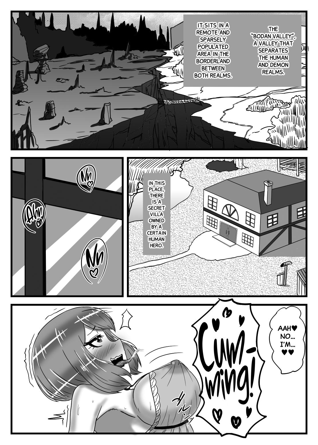 Stretch Futanari Yuusha no Maou Rouraku 2 | The Futanari Hero's Allurement of The Demon Lord 2 Assfingering - Page 6