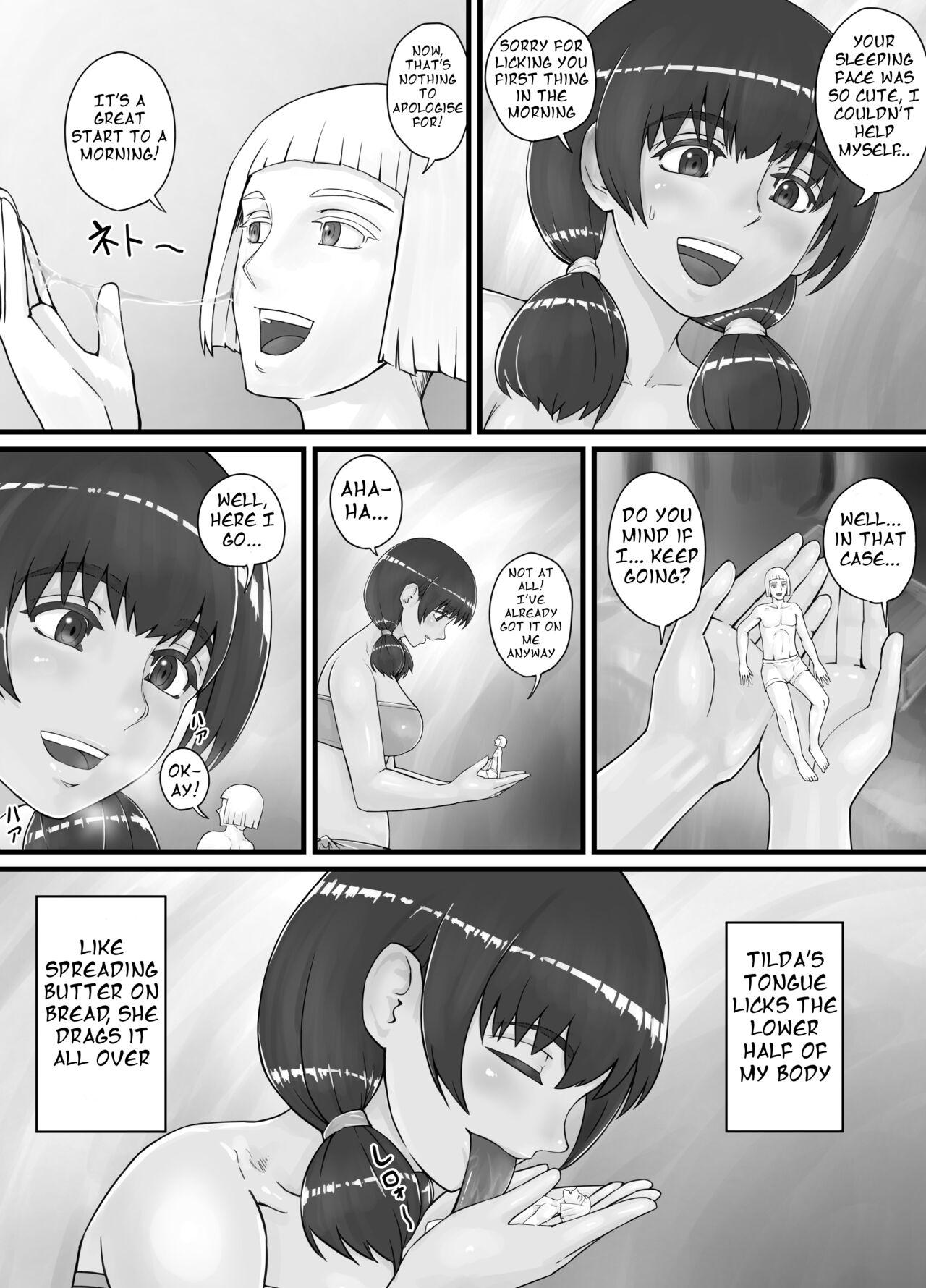 巨人娘ちゃん漫画 Ch.1-4（English Version） 18