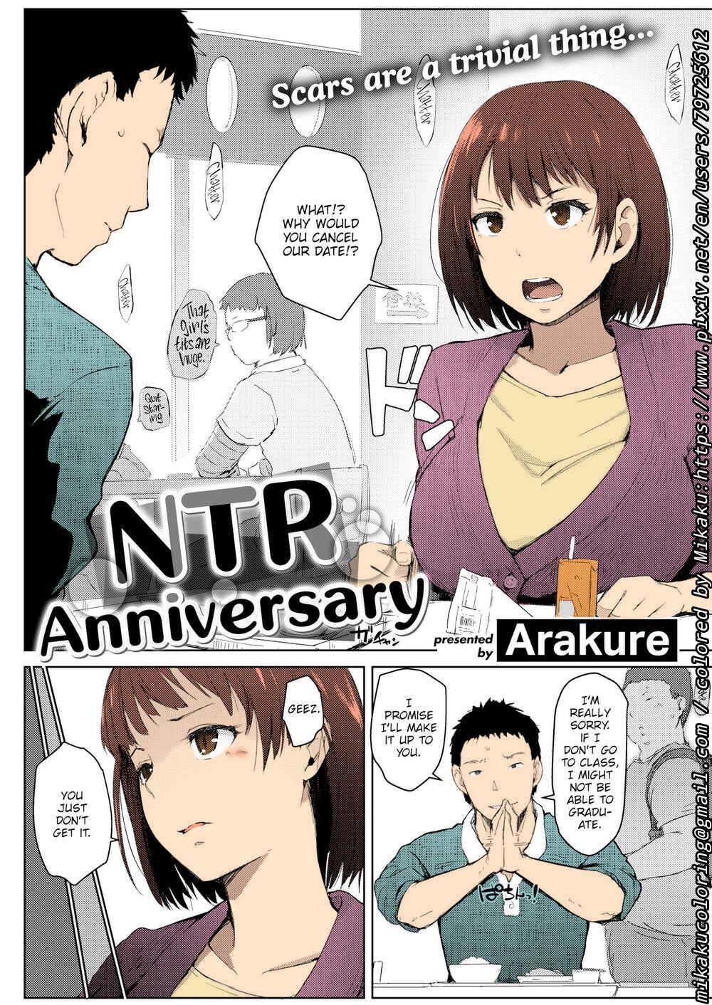 [Arakure] NTR Anniversary + ) [Syukurin] Mitsuha ~Netorare~ (Kimi no Na wa.) [English] [Colorized] by Mikaku 0