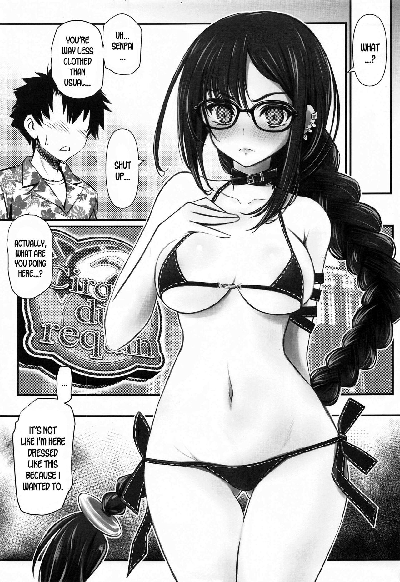 Face Sitting [Yakan Honpo (Inoue Tommy)] Megane Senpai Onee-chan - FGO Cute Glasses Sister(s) (Fate/Grand Order) [English] [desudesu] - Fate grand order Swinger - Page 2