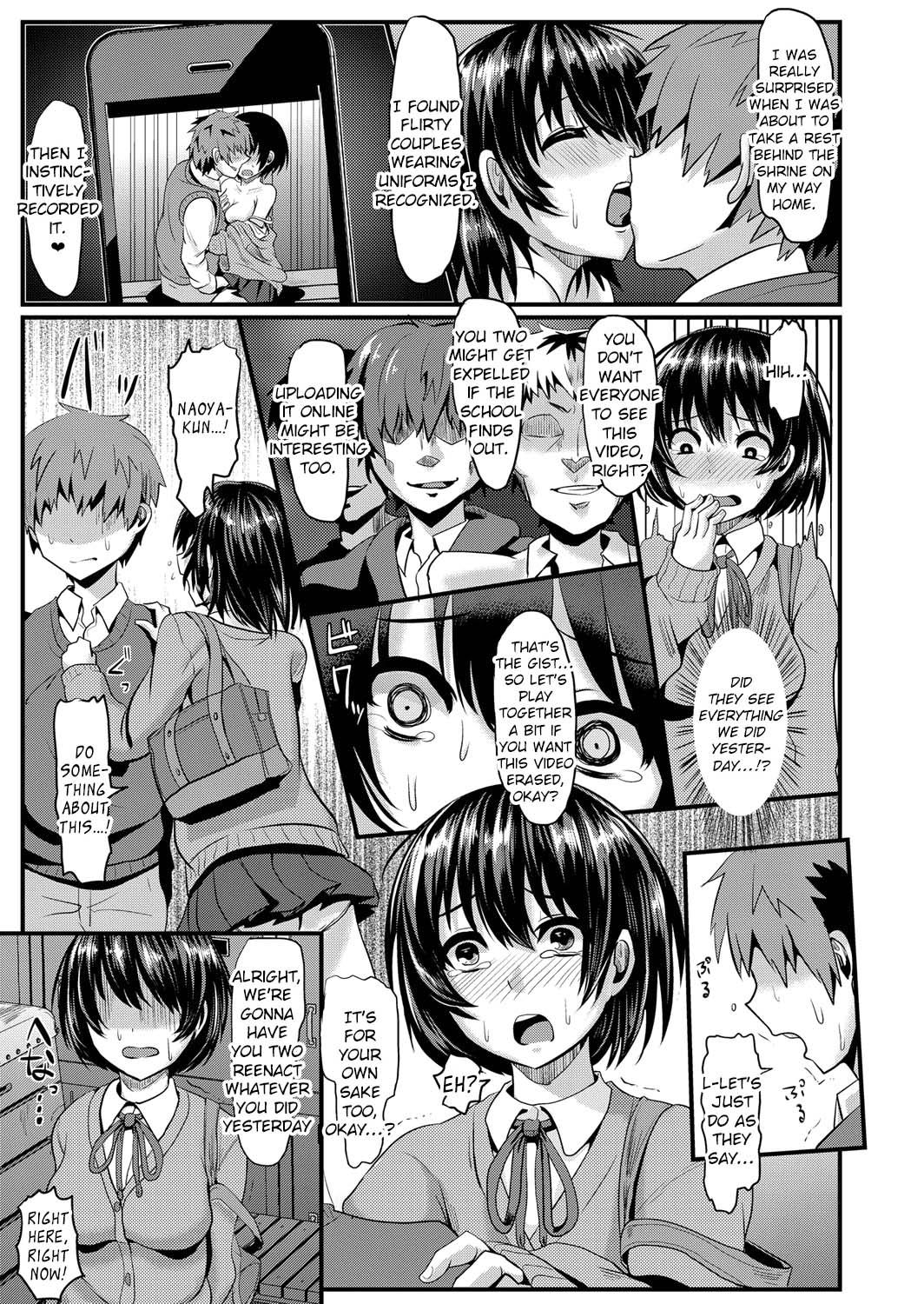 Asses Hatsu Kareshi no Mae de Rinkansarete Petite Teenager - Page 5