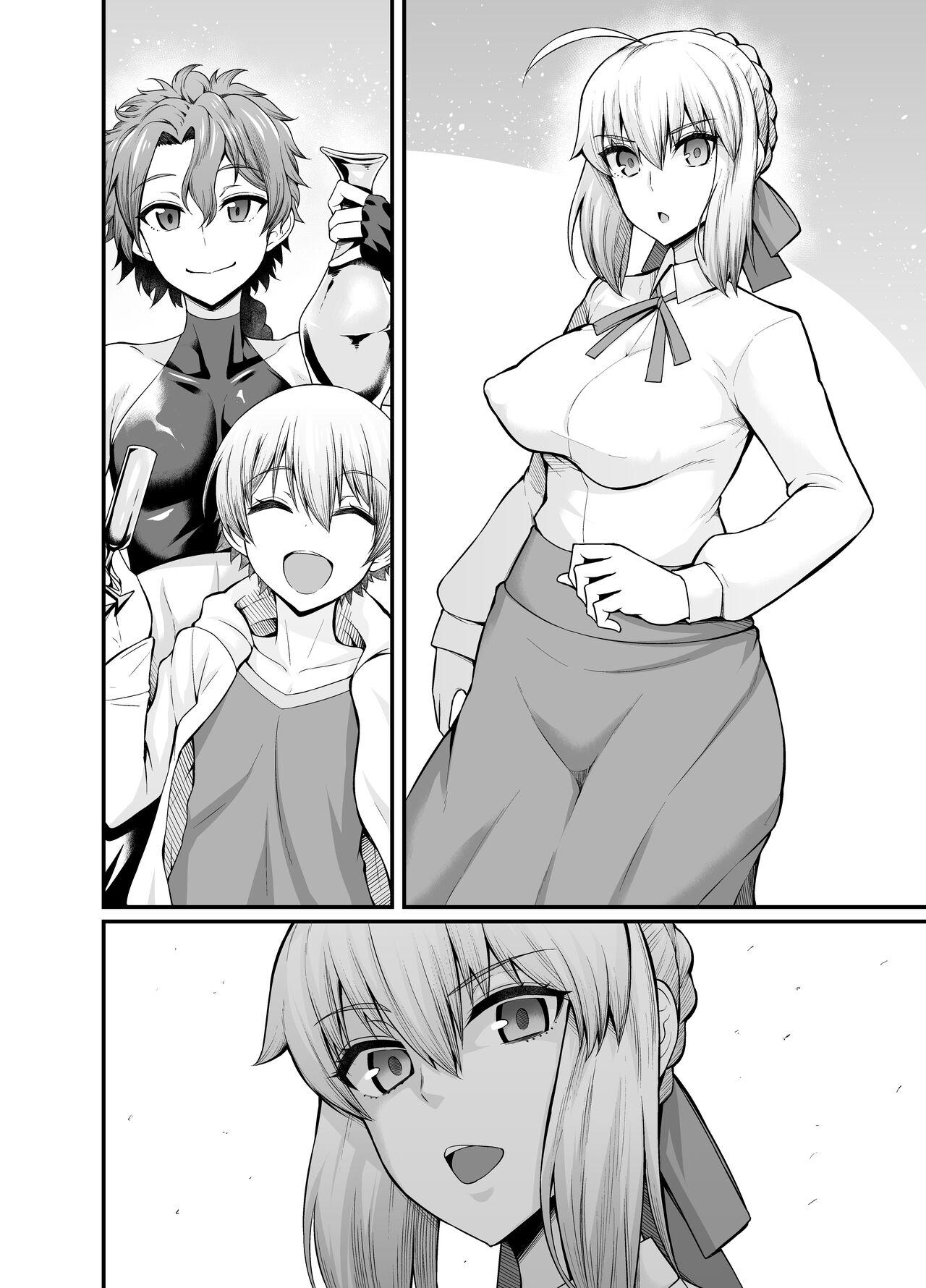 Vaginal [Ankoman] Artoria (Saber), Seihai Mondou Futatabi (Fate/Grand Order) [Chinese] [黎欧出资汉化] - Fate grand order Milk - Page 5