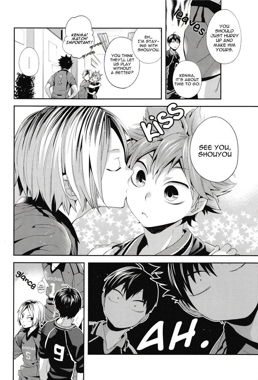Gay College Uchi no Hinata ni Sawaranaide Moraemasu ka | Would You Mind Not Touching my Hinata? - Haikyuu Hardcoresex - Page 10