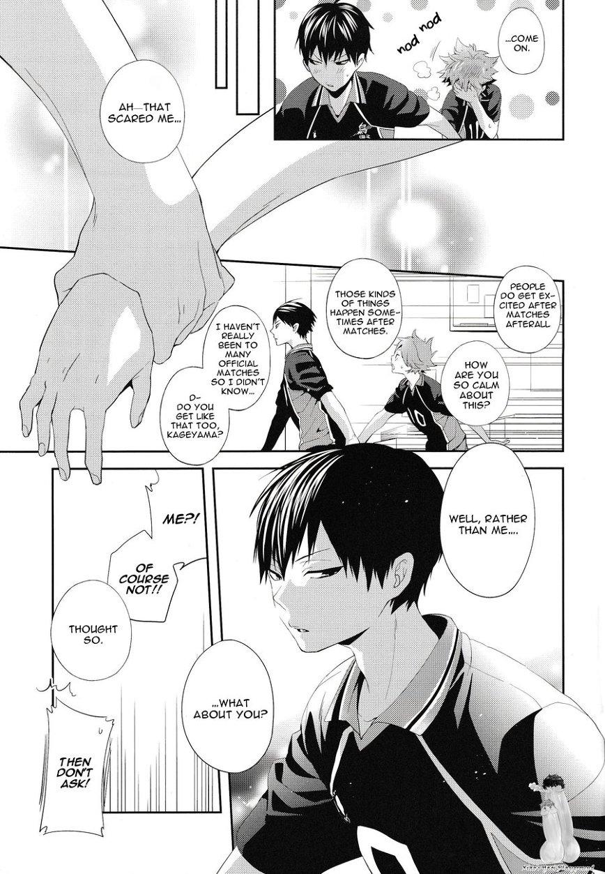Gay College Uchi no Hinata ni Sawaranaide Moraemasu ka | Would You Mind Not Touching my Hinata? - Haikyuu Hardcoresex - Page 5