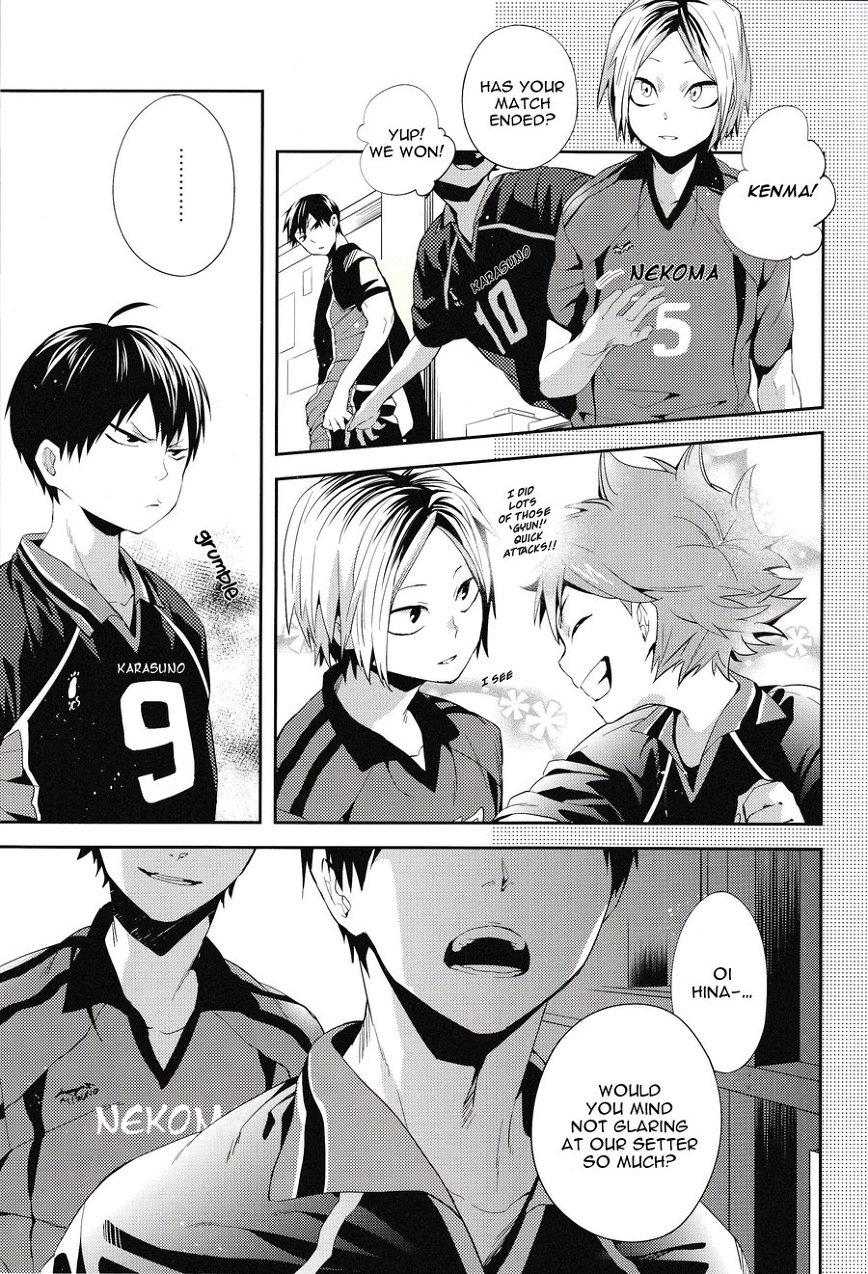 Gay College Uchi no Hinata ni Sawaranaide Moraemasu ka | Would You Mind Not Touching my Hinata? - Haikyuu Hardcoresex - Page 7