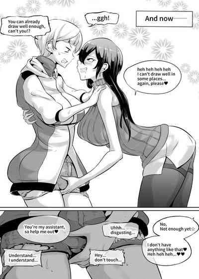 Messy Manga O Kaku. Soshite Futanari O Yatou  Hard Core Porn 4
