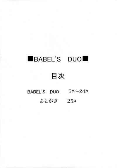 BABEL’S DUO 3