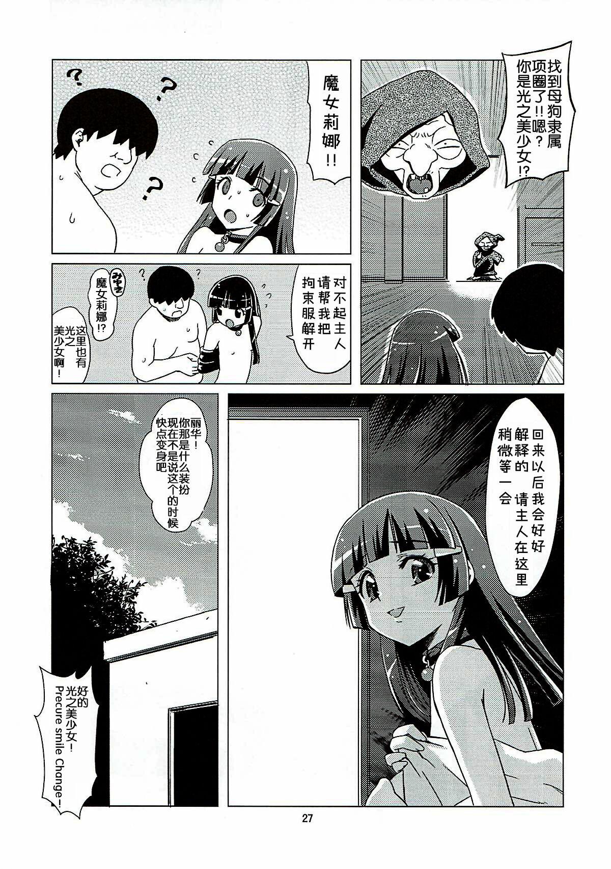 Chat Mesuinu ni Naru - Smile precure Assgape - Page 26