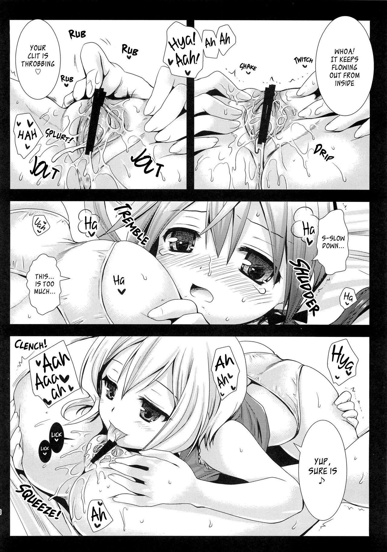 Monster Cock Hartmann to Barkhorn no Yoru | Night of Hartmann and Barkhorn - Strike witches Fuck - Page 9