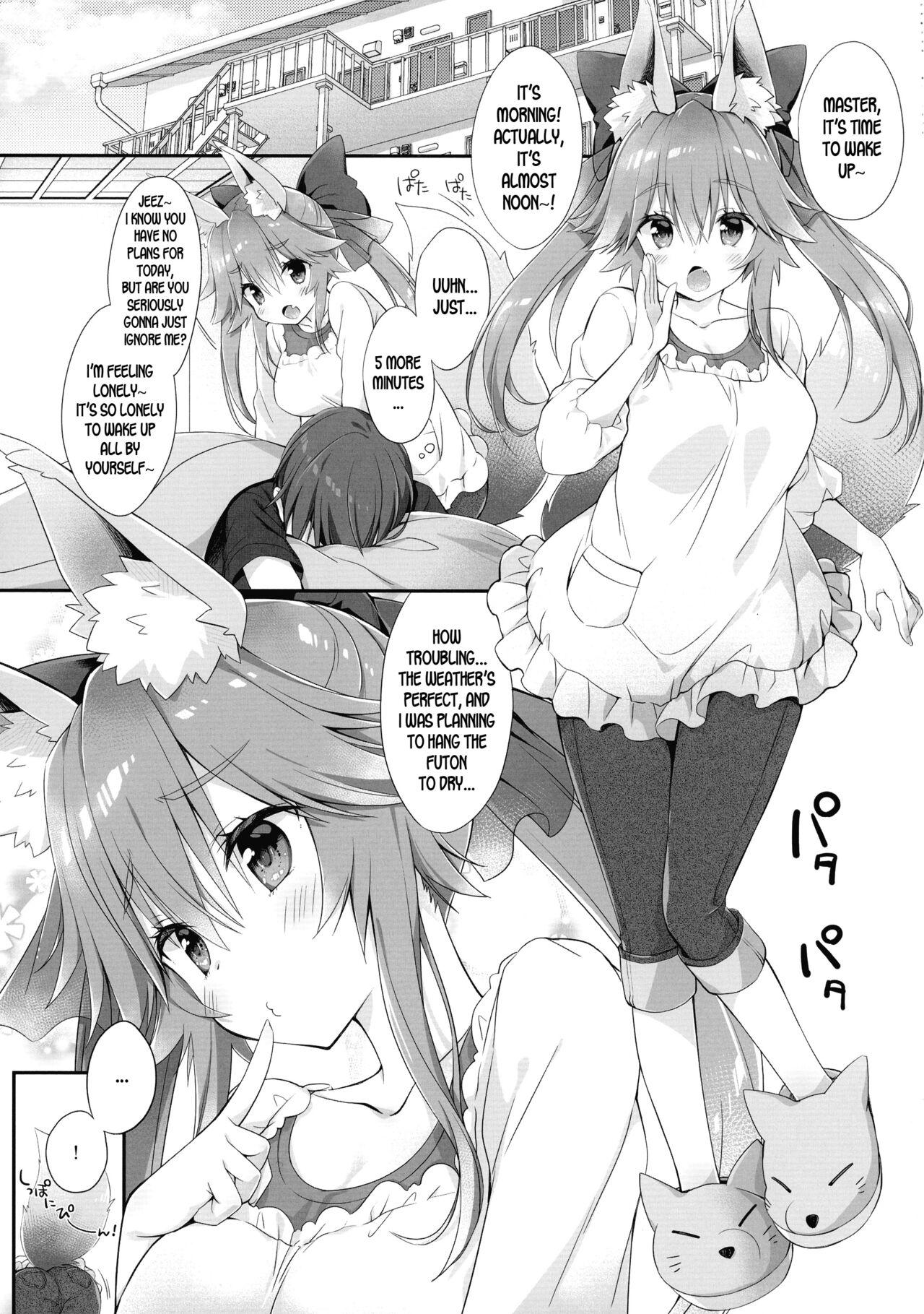 Seduction Porn Ore to Tamamo to Rokujouhitoma - Fate grand order Fate extra Footfetish - Page 5