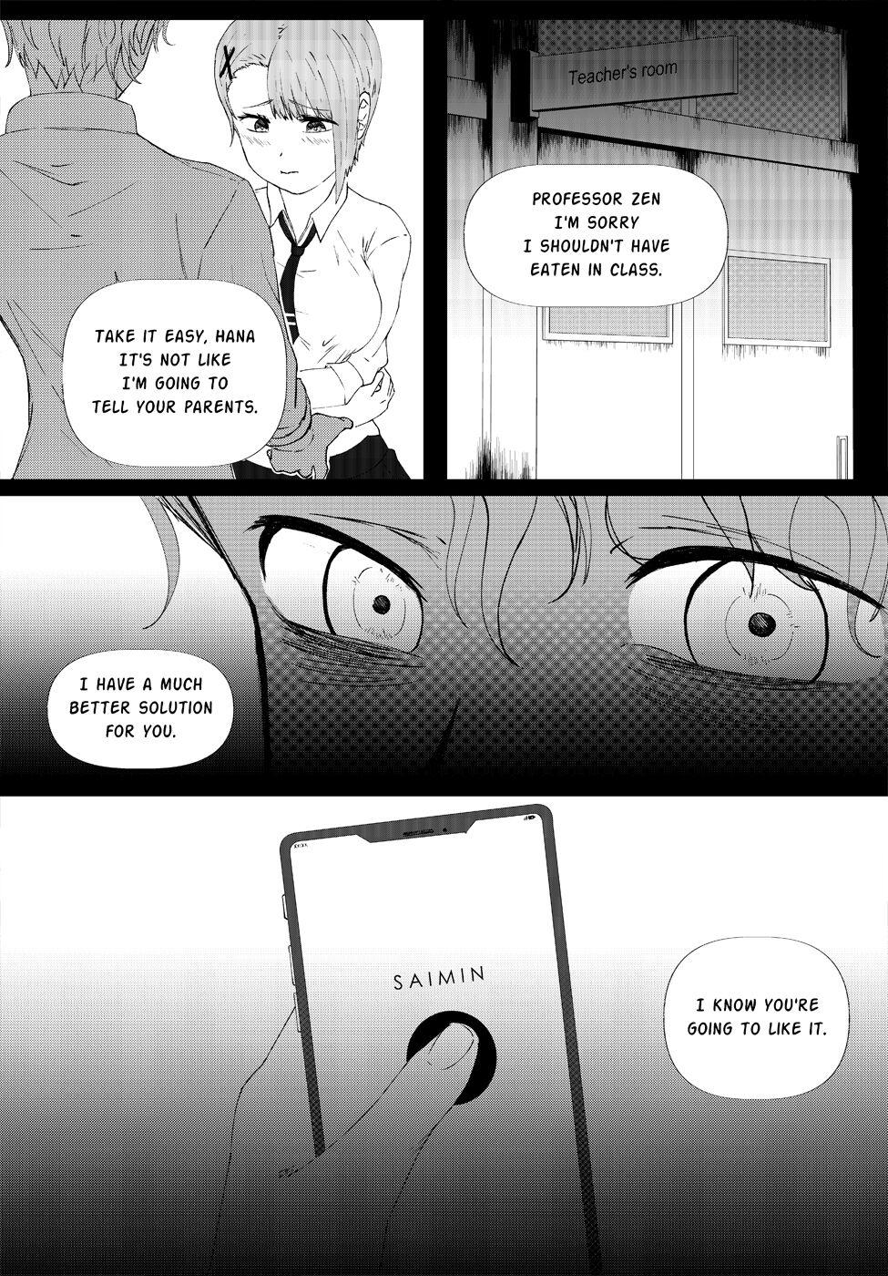 Piercing She can also feel too - Mieruko chan Condom - Page 15