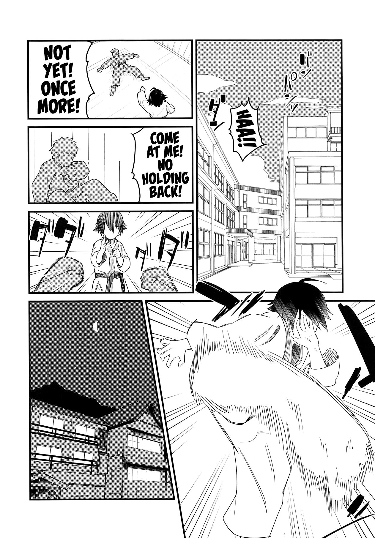 Gay Sex Karate Shoujo wa Sake ni Make - Dream c club Big Penis - Page 9