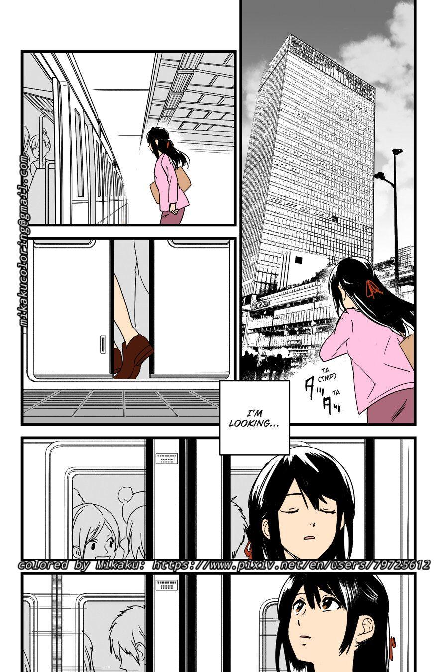 Misunderstanding Love Hotel Netorare [Arakure] & Kimi no na wa: After Story - Mitsuha ~Netorare~ [Syukurin] (colored by Mikaku) 30