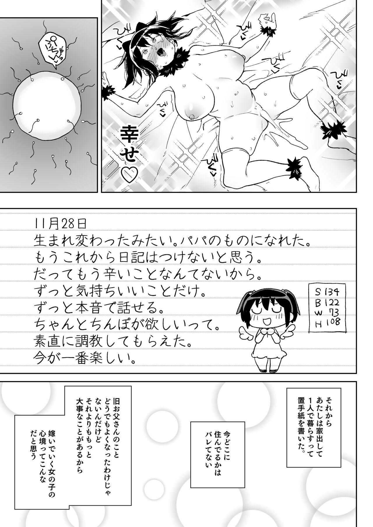 [Meshikutteneru. (Atage)] 11-gatsu 28-kai Atarashii Papa no Mono ni Narimashita. [Digital] 35