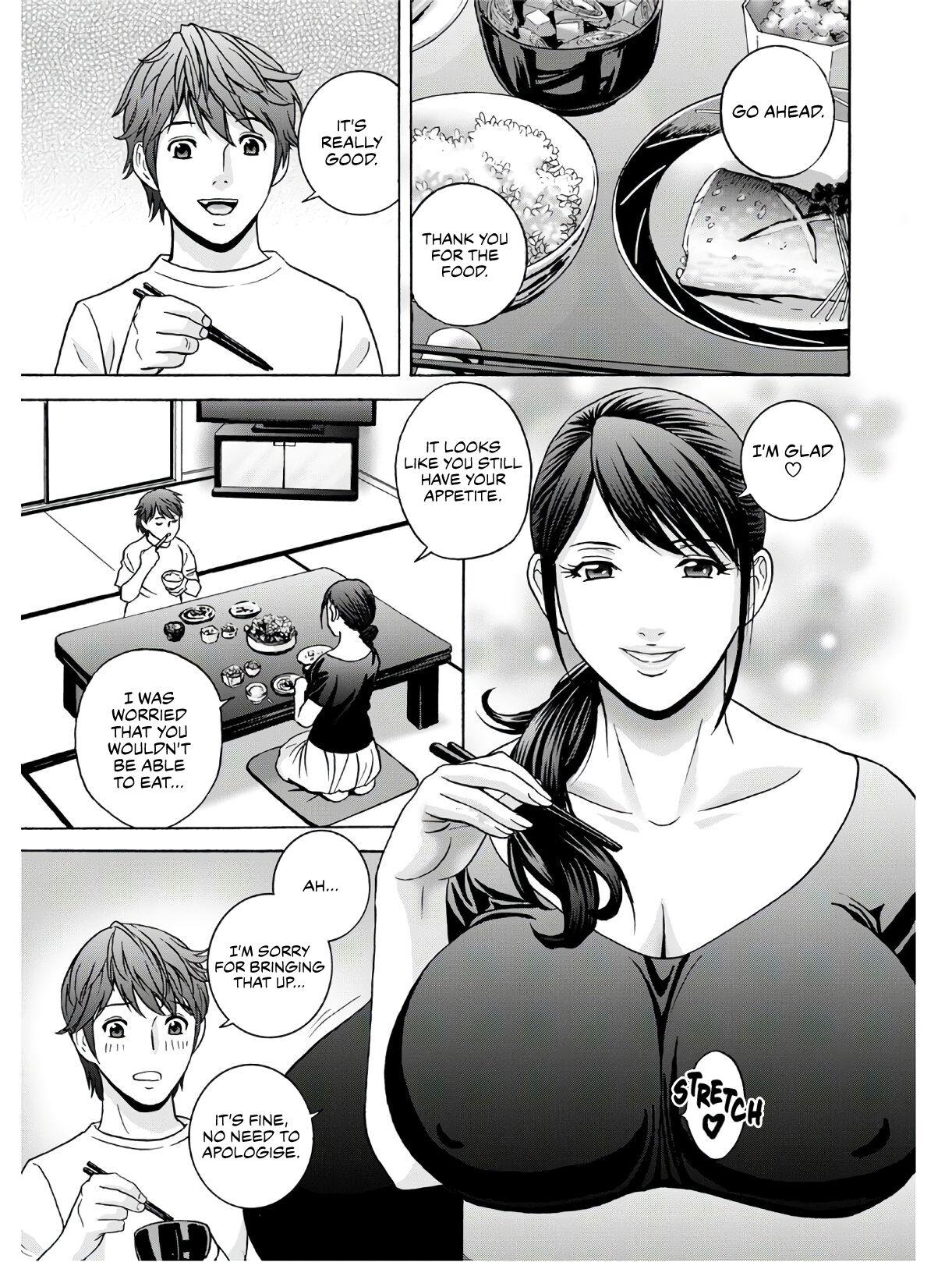 Gay Amateur Yarashii oba-san | Kind Lady, Dirty Lady Ch. 1 Girl Girl - Page 11