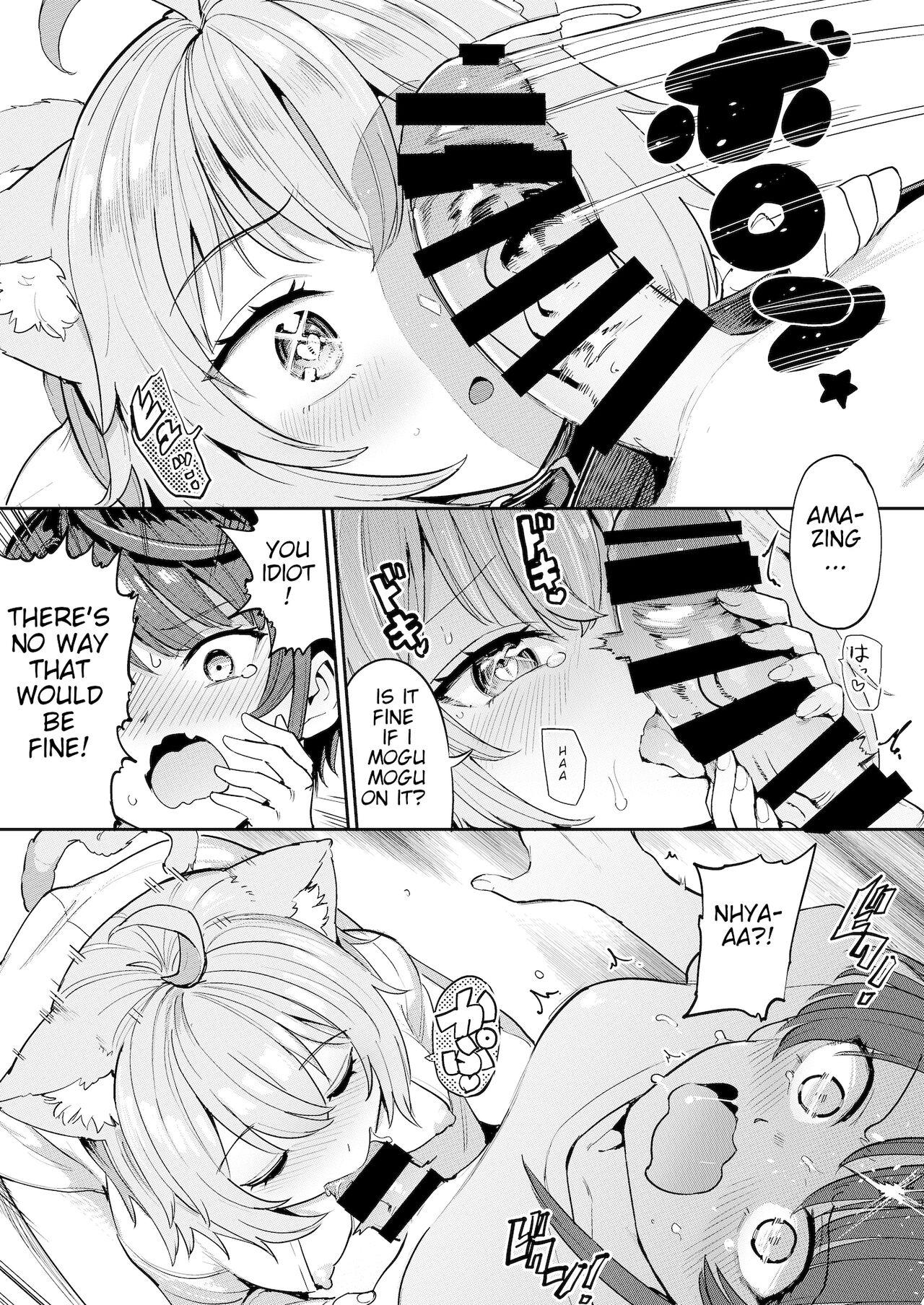 Licking Pussy Hatsujou Kiken Chitai - Hololive Gay Straight Boys - Page 8