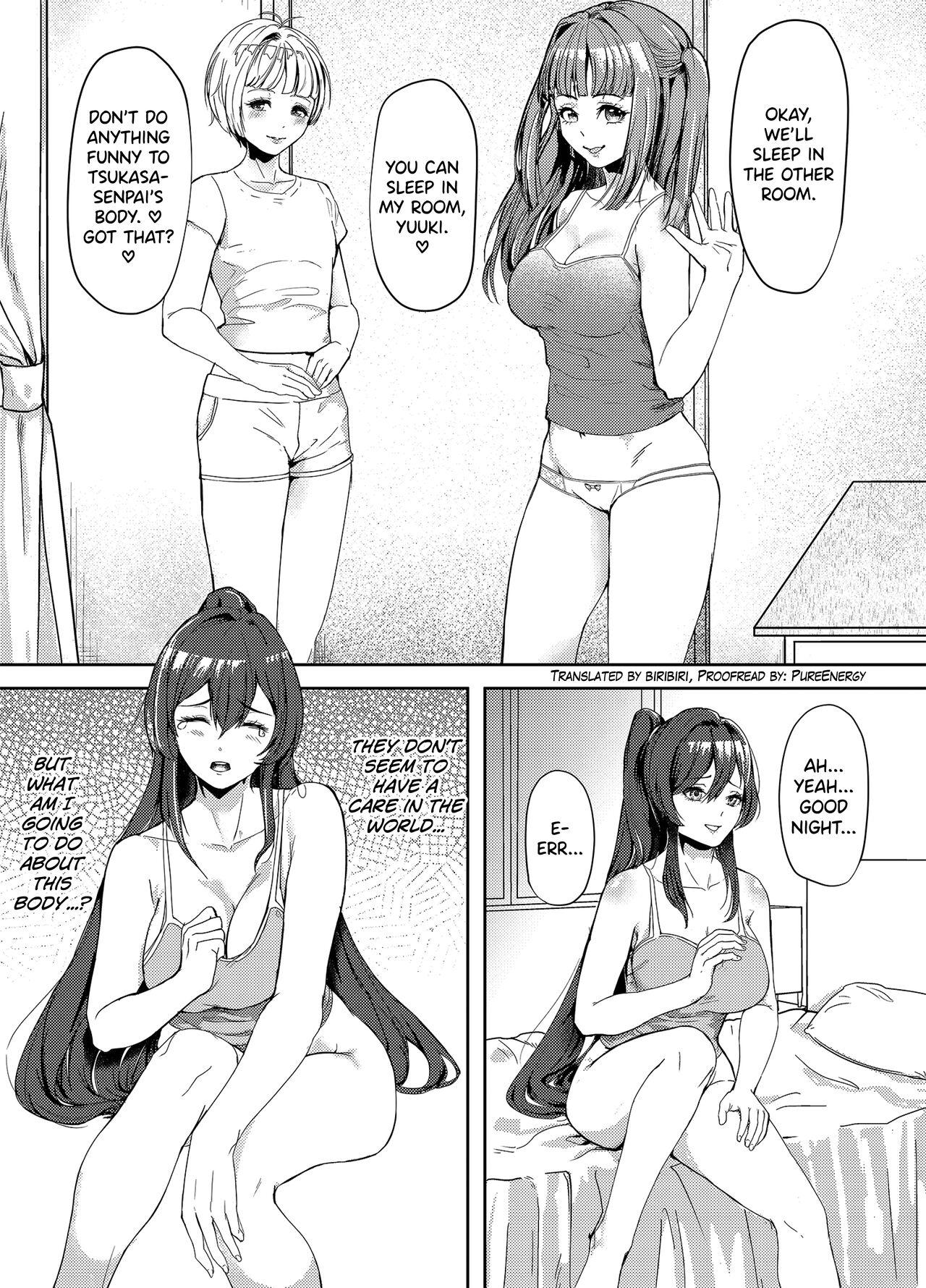 Cop Suieibu no Kowai Senpai! 2 | The Swim Club's Scary Senpai! 2 Transvestite - Page 1