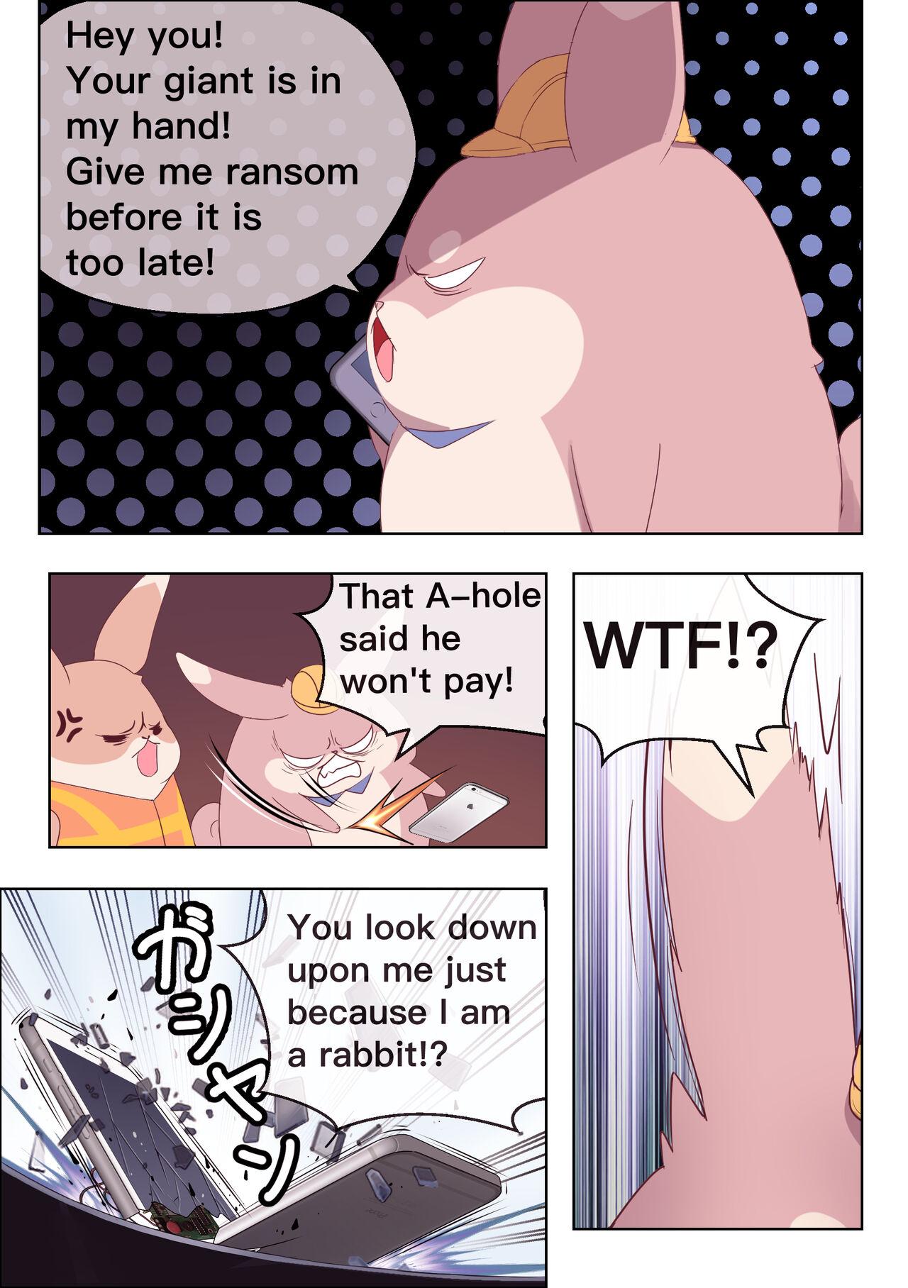 Ero Manga de Bunny no Trouble | The Troubles Bunnies Face In Hentai Comic 8
