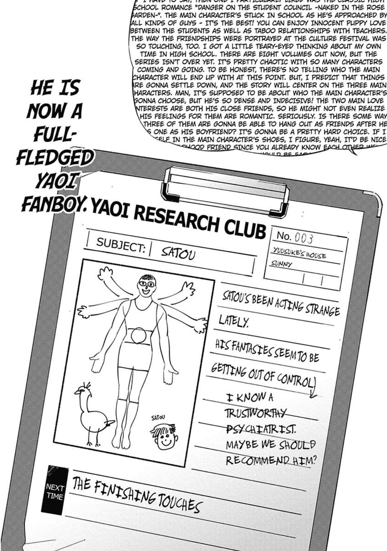 Welcome to The Yaoi Research Club 01 93