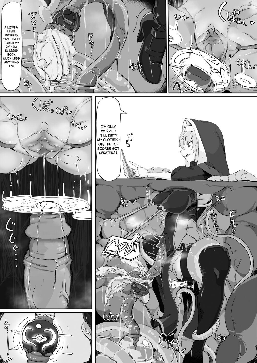 Mistress Teikyuu Zako Inma no Shokushu ga Fukai nanode Kankaku Shadan Mahou o Tenkai Shimashita wa!! - Ero trap dungeon Tribbing - Page 8