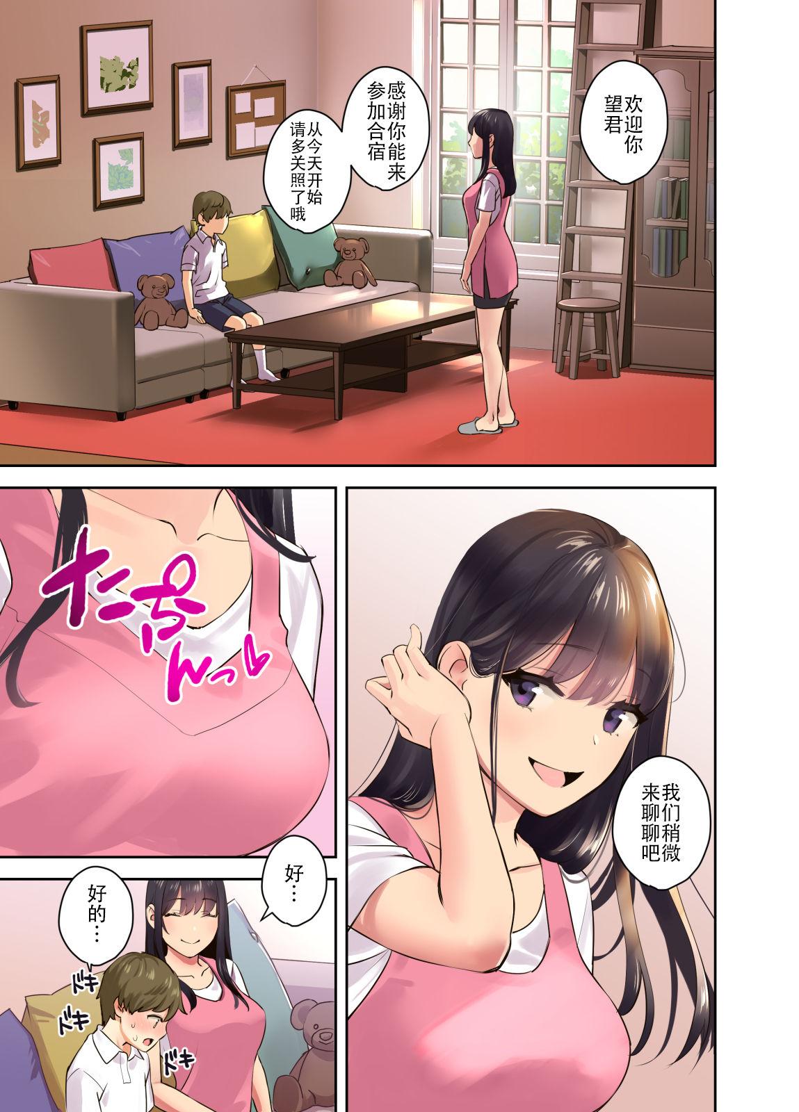 Amatuer Sex Ecchi na Onee-san to Tairyoku Zukuri Gasshuku o Suru Hanashi. - Original Cam Girl - Page 8