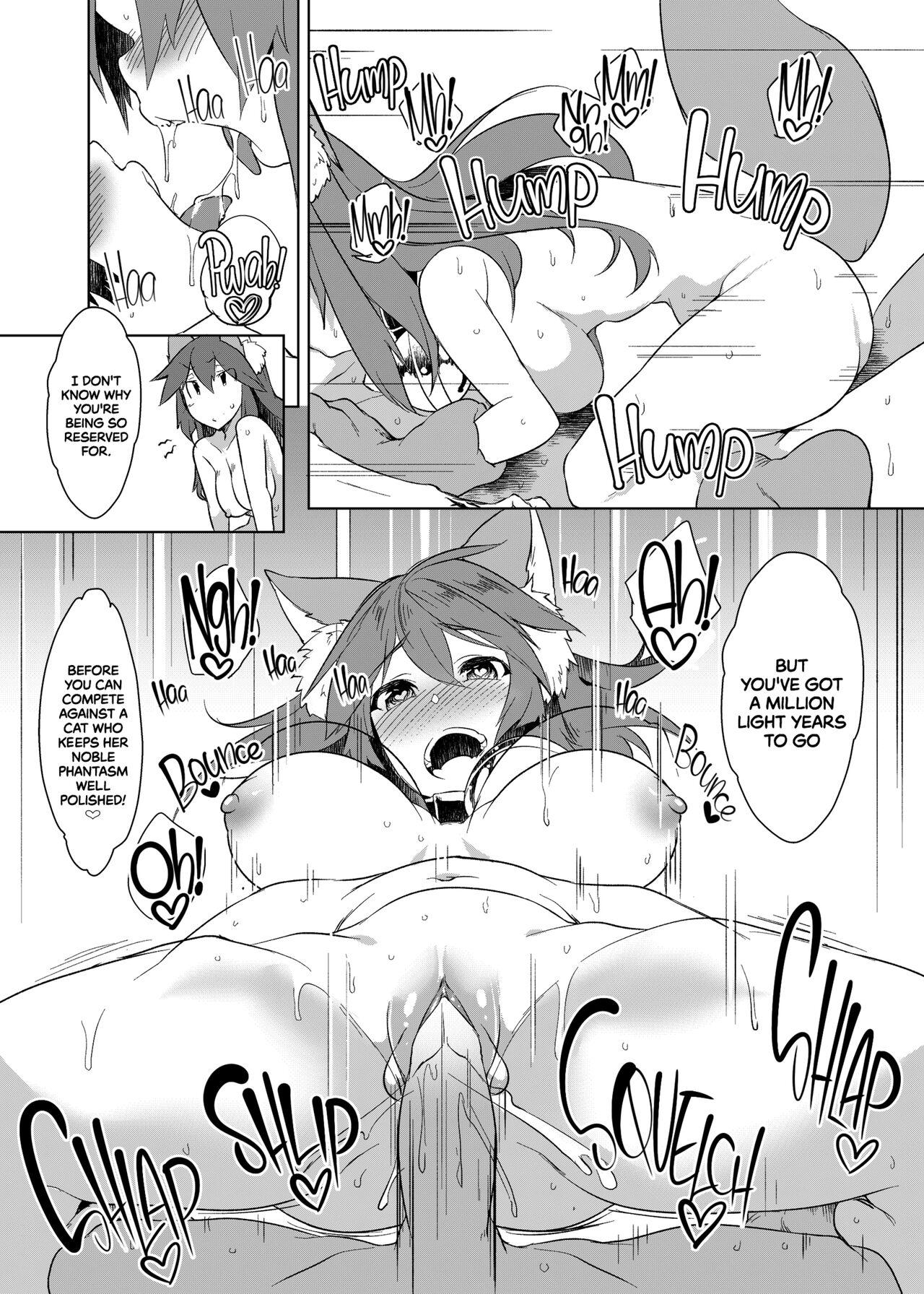 Tgirl Hatsujou Cat Fight - Fate grand order Kiss - Page 13