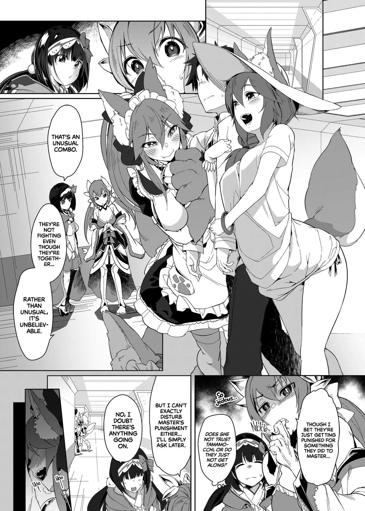 Trimmed Hatsujou Cat Fight - Fate grand order Bribe - Page 3