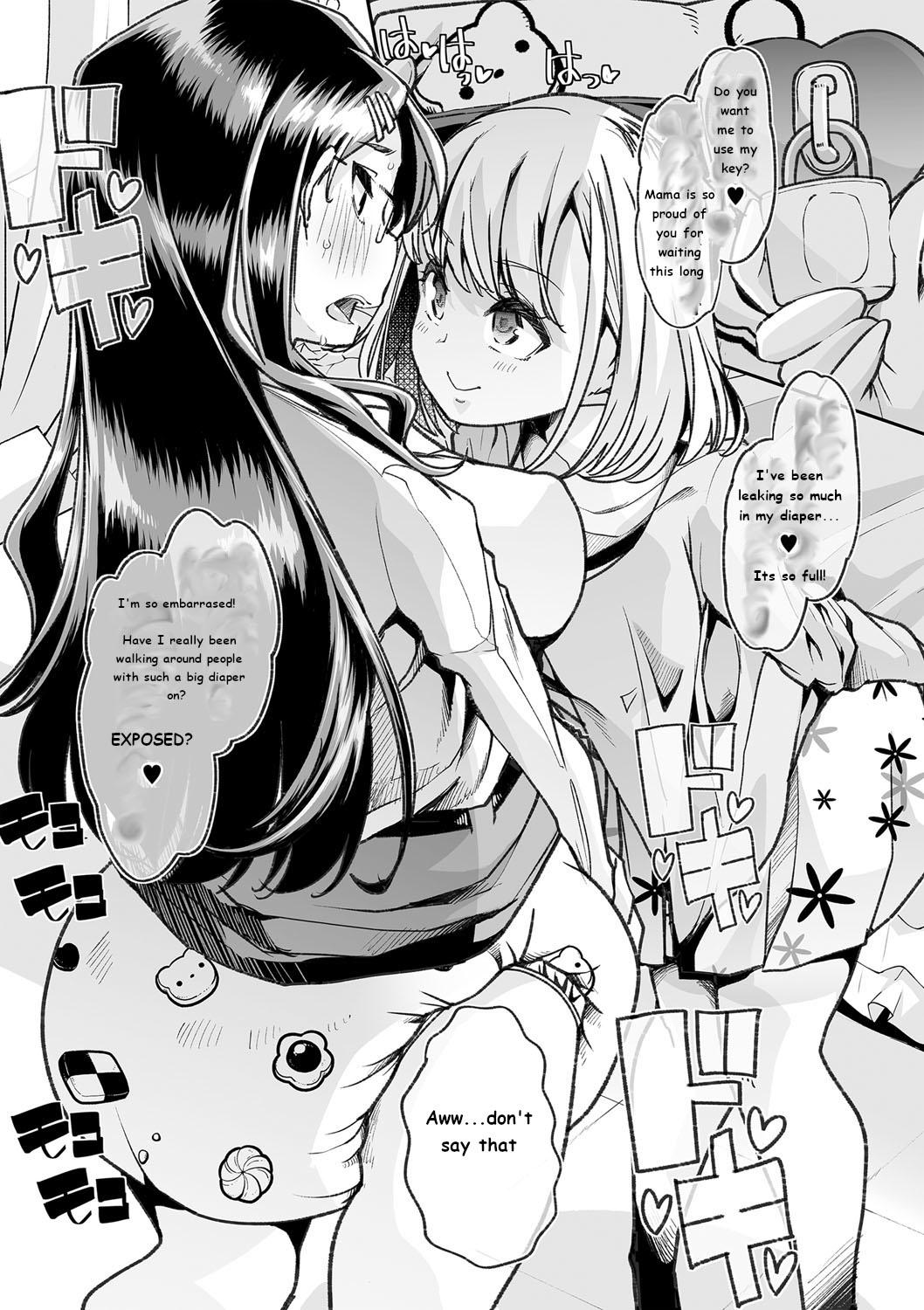 Bondage [Mitsuhime Moka] Douryou no Mama de 3 | Co-Workers Mom 3 - Honey Princess Power (COMIC Masyo 2022-10) [English] [Digital] Fleshlight - Page 8