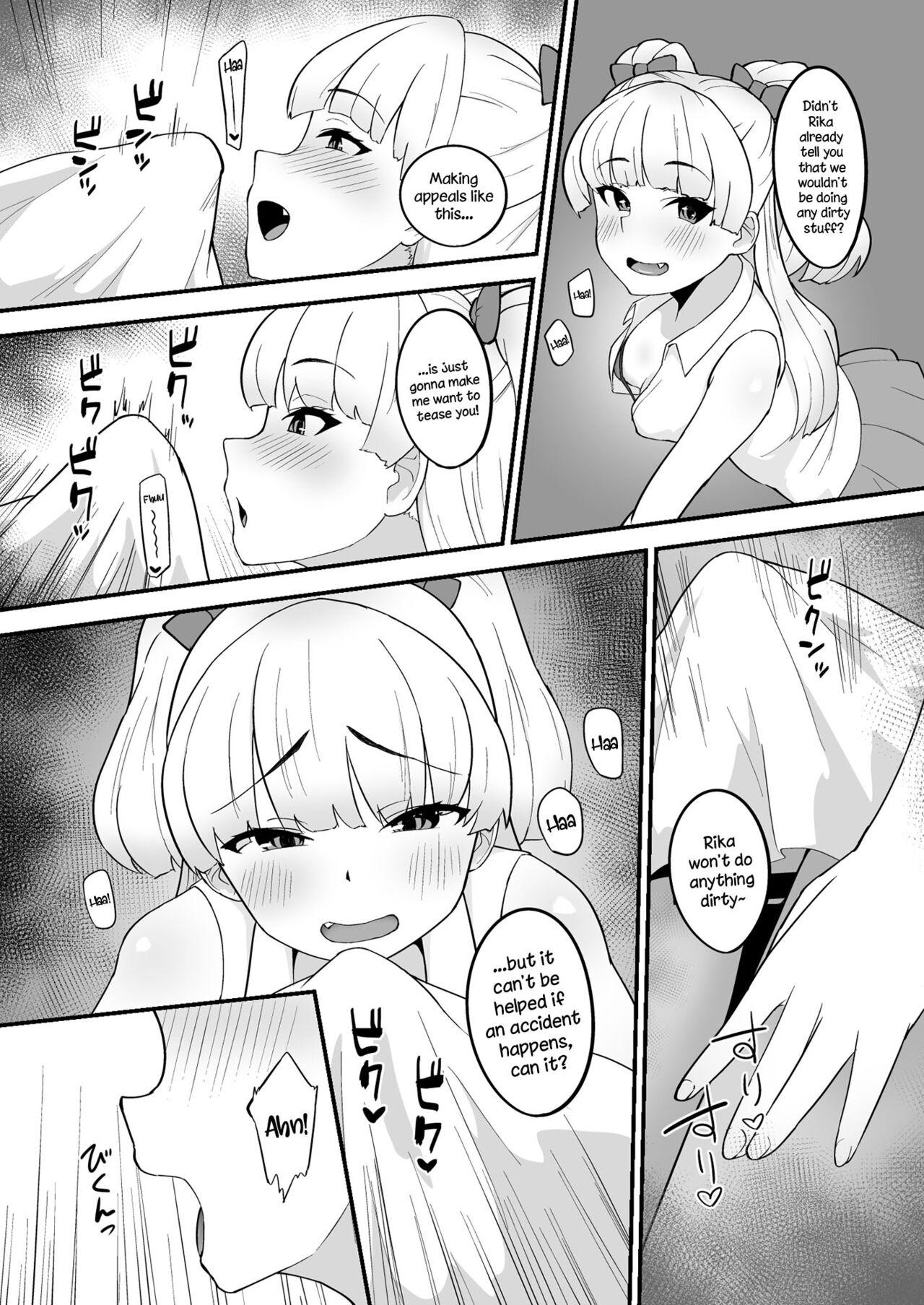 Women Sucking [Hadairo Crayon (Hadacra)] Rika wa P-kun Senyou no Massage-ya-san da yo | Rika Is P-kun's Personal Masseuse (THE IDOLM@STER CINDERELLA GIRLS) [English] {Doujins.com} [Digital] - The idolmaster Real Orgasms - Page 8