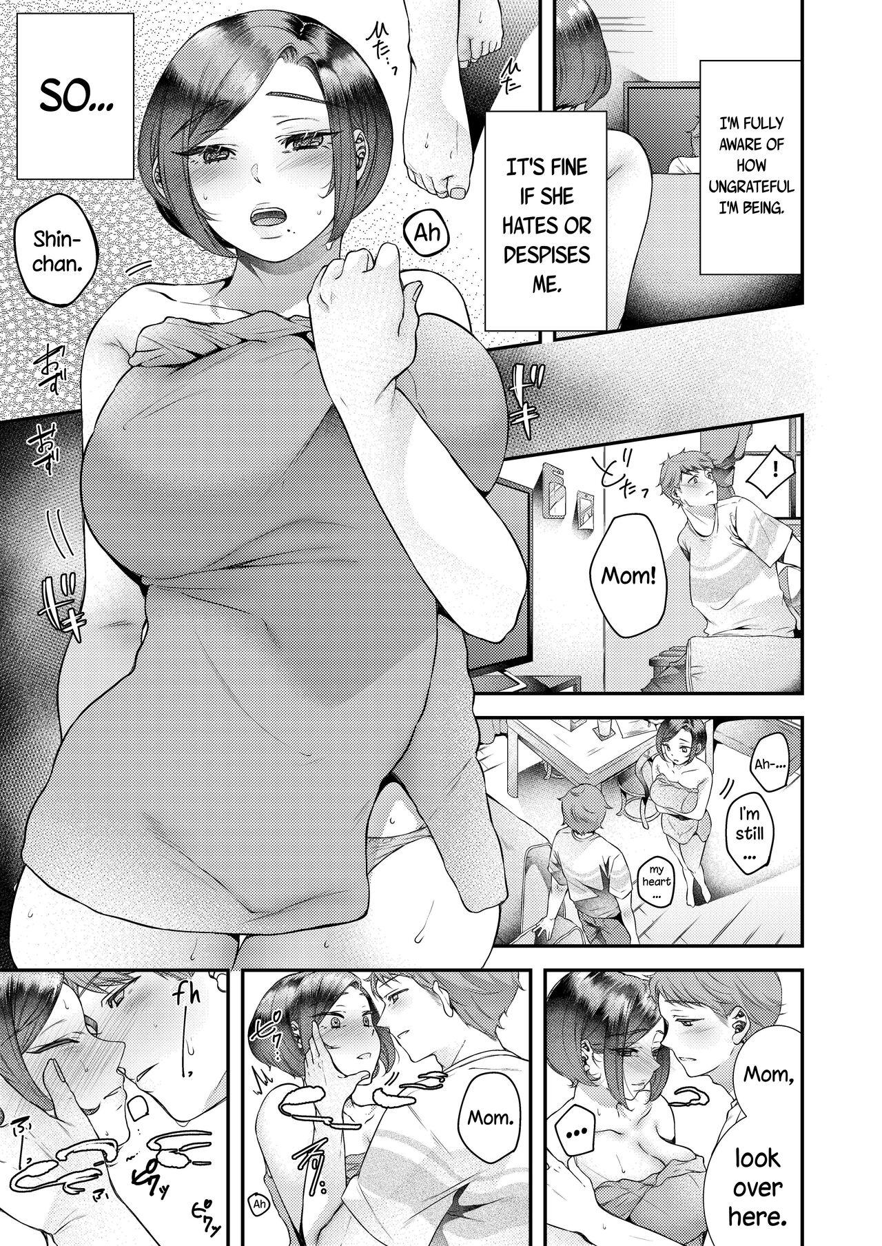 Gapes Gaping Asshole Okaa-san, Kono Kankei Ja Irarenai | Mom, We Can't Keep Going Like This - Original Making Love Porn - Page 8