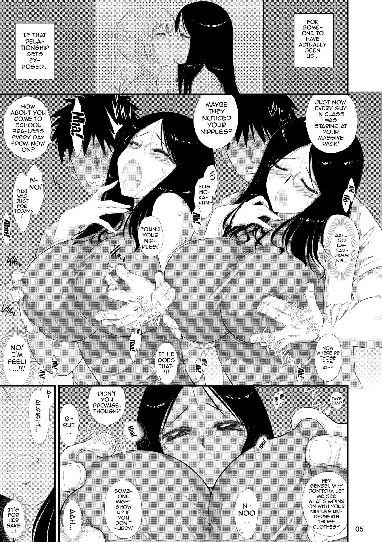 Chupada Onna Kyoushi wa Fushidara desu ka? | Is This Female Teacher Actually a Slut? - Original Gay Cut - Page 4