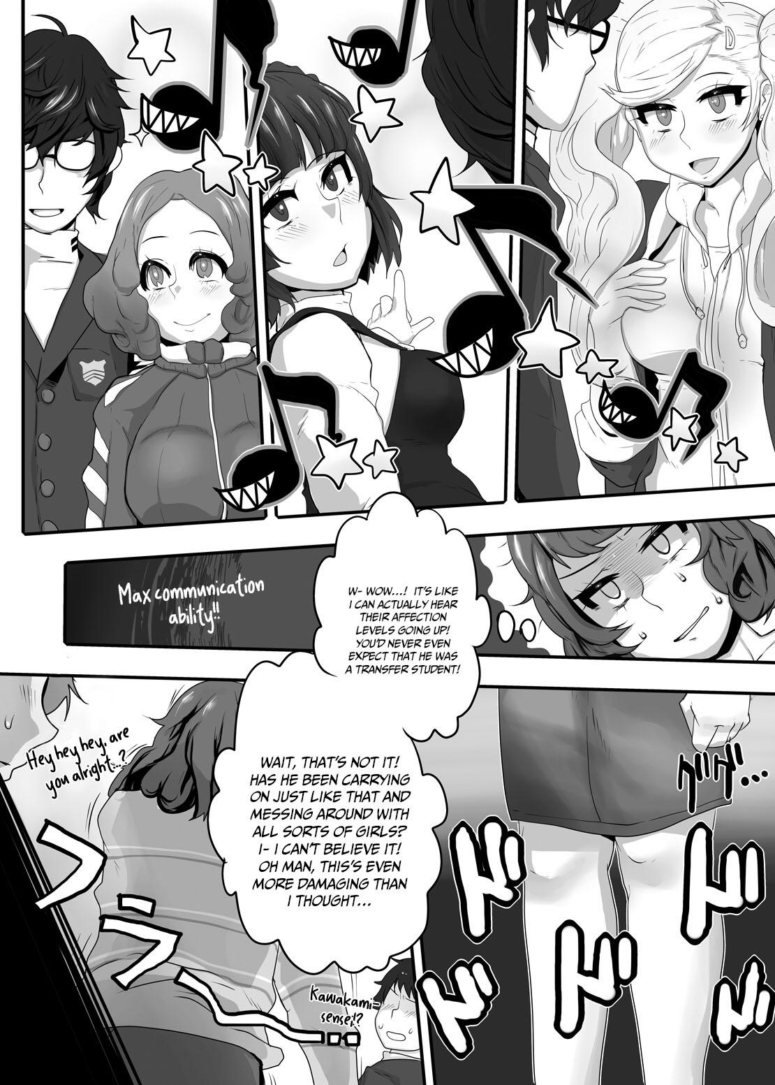 Strange Kimi to Watashi no Kyouhan Kankei | We're Both Complicit - Persona 5 Ass Fetish - Page 5