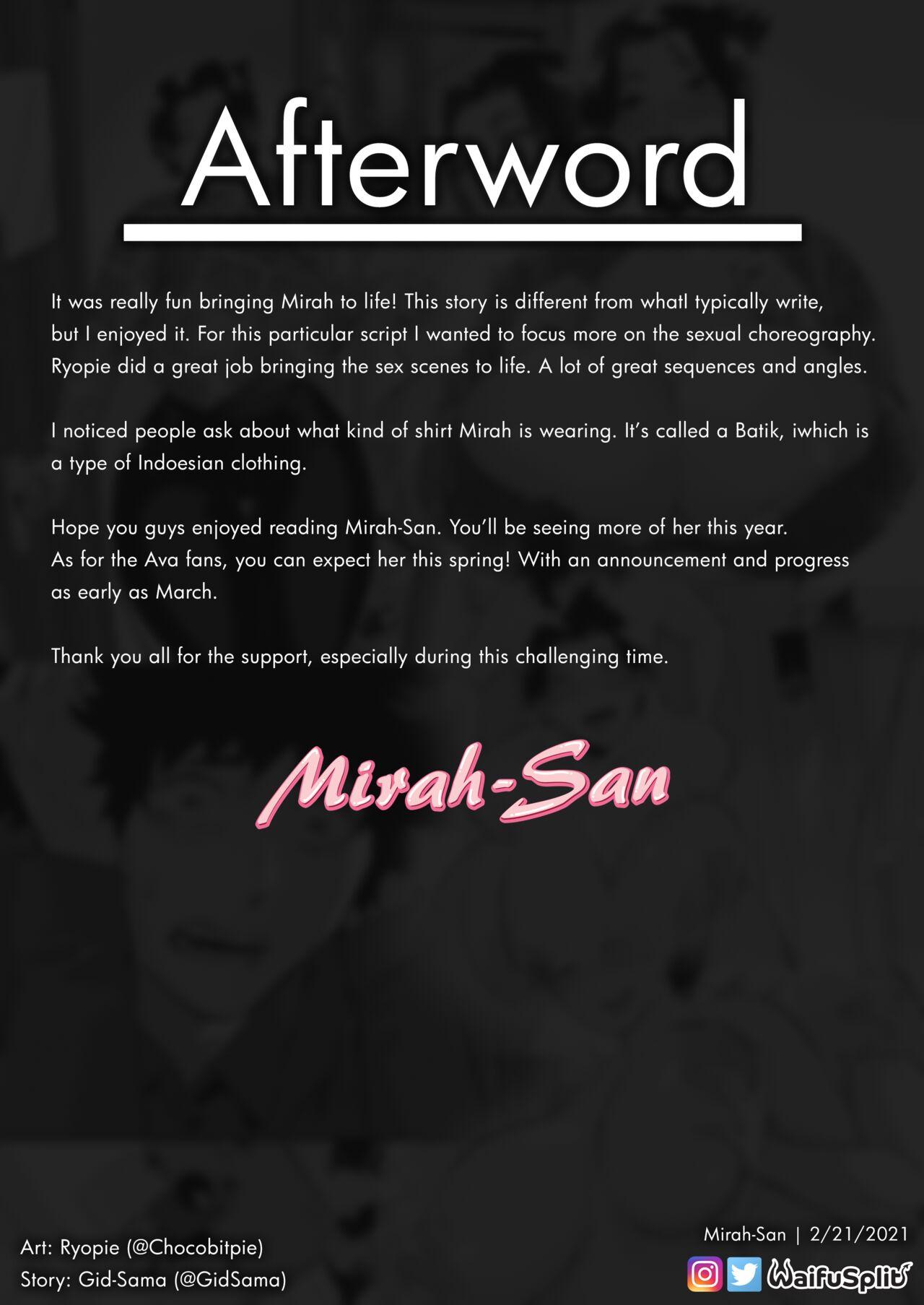 Milf Fuck Mirah San + Special - Original Novinha - Page 33