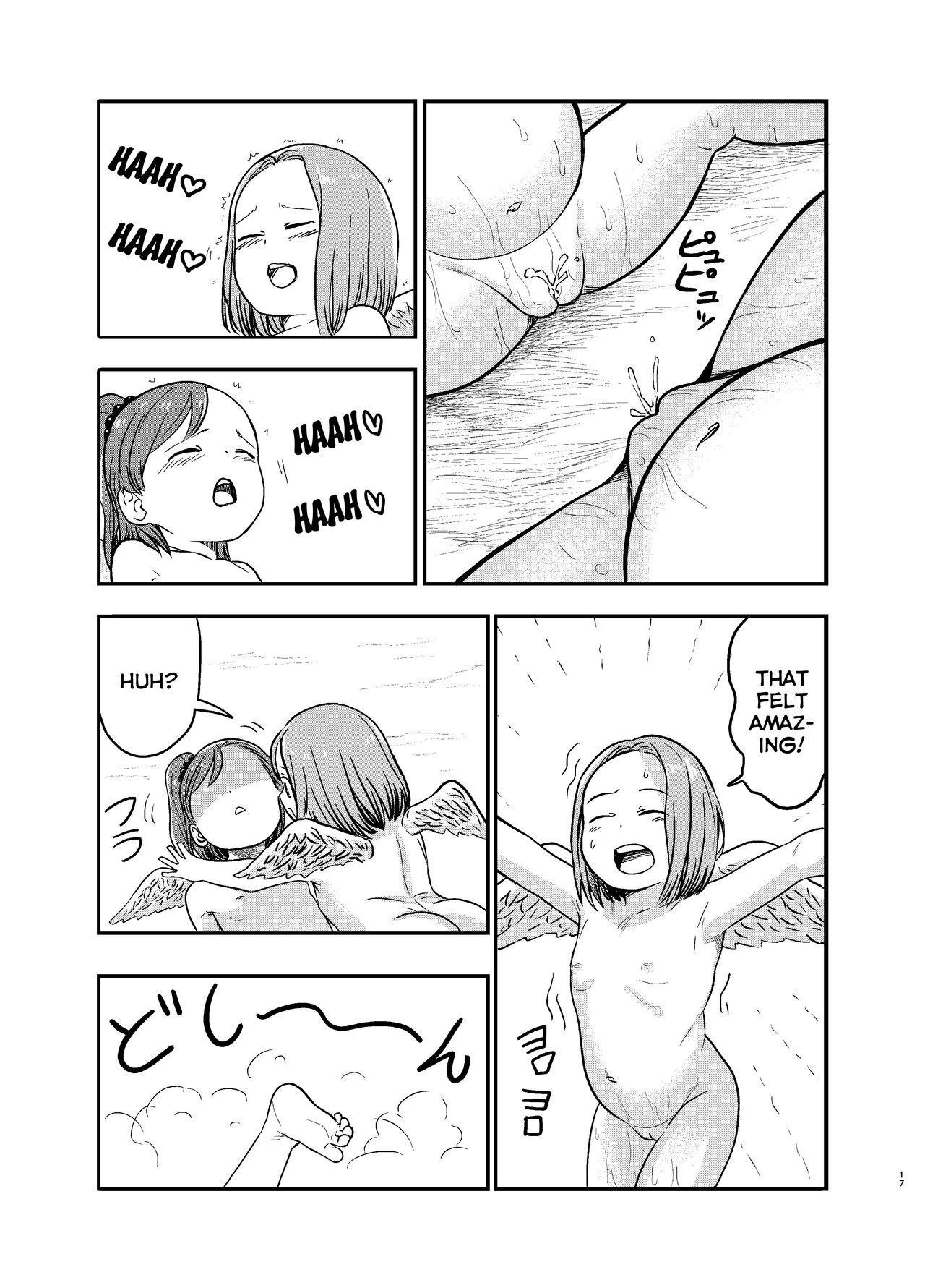 Yuri Tenshi no Futari ga Ecchi na Koto o Suru Manga | A Manga Where Two Lesbian Angels Do Lewd Things Together 16