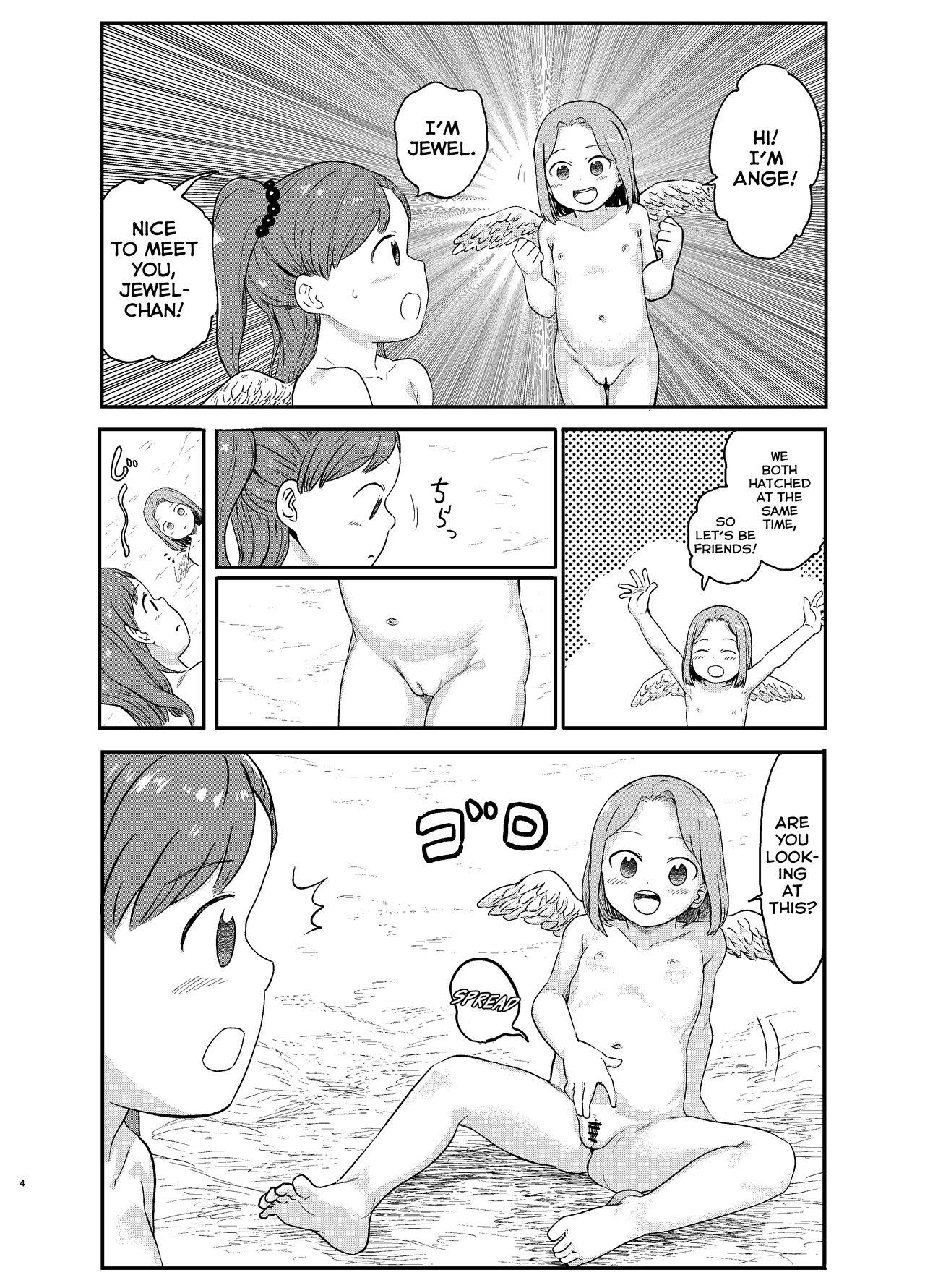 Yuri Tenshi no Futari ga Ecchi na Koto o Suru Manga | A Manga Where Two Lesbian Angels Do Lewd Things Together 3
