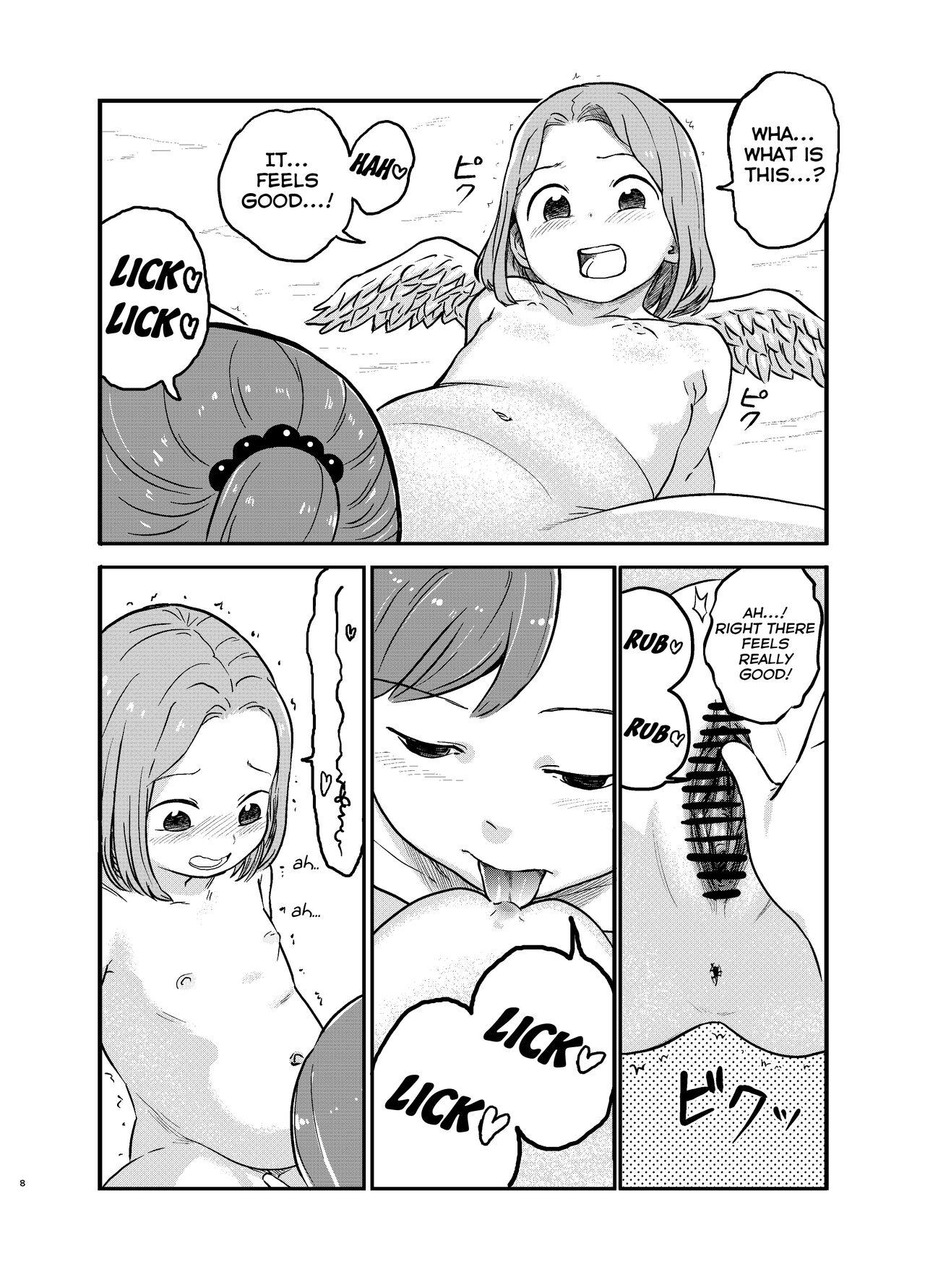 Yuri Tenshi no Futari ga Ecchi na Koto o Suru Manga | A Manga Where Two Lesbian Angels Do Lewd Things Together 7