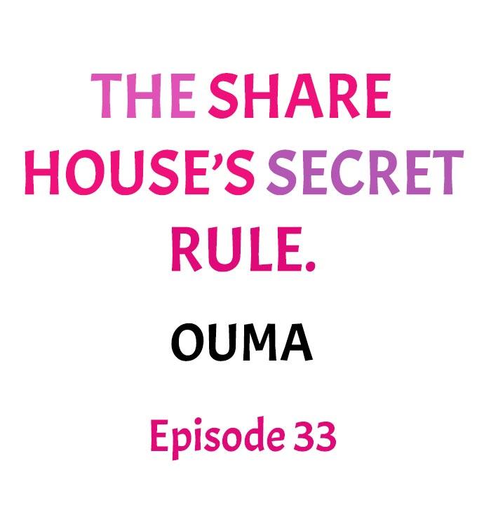 The Share House’s Secret Rule 322